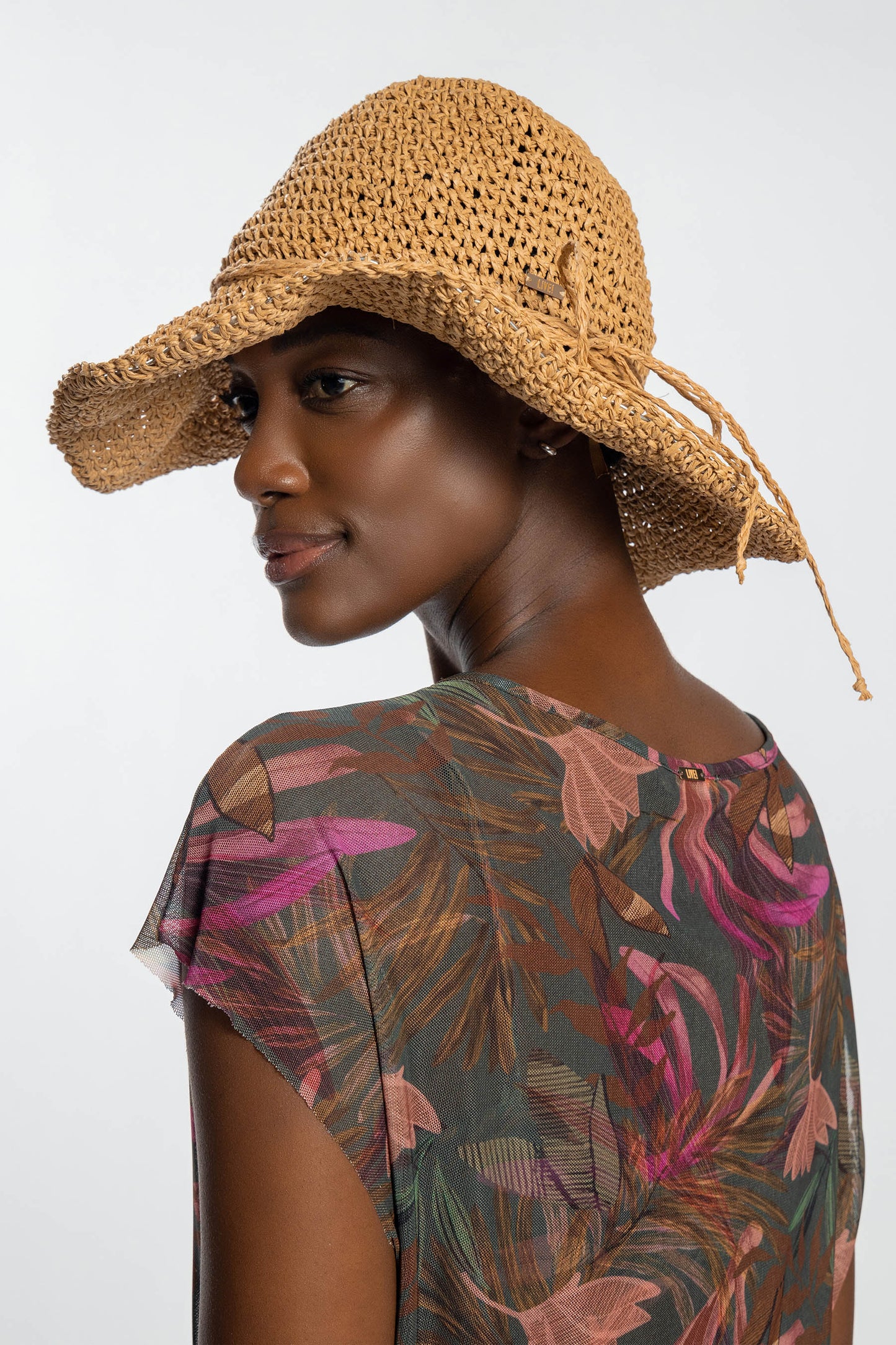 Tropical Straw Hat