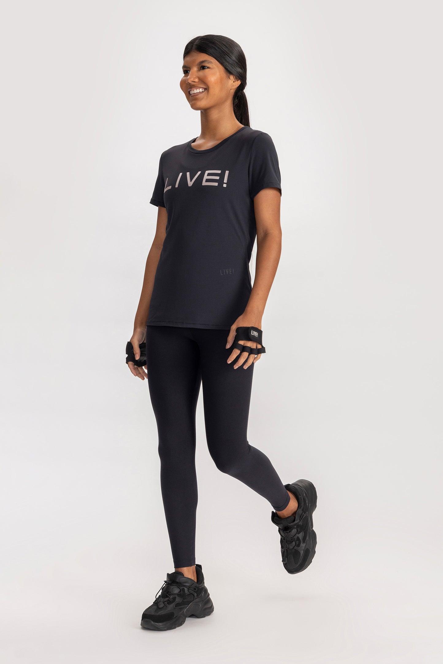 LIVE! Holographic Basic T-Shirt