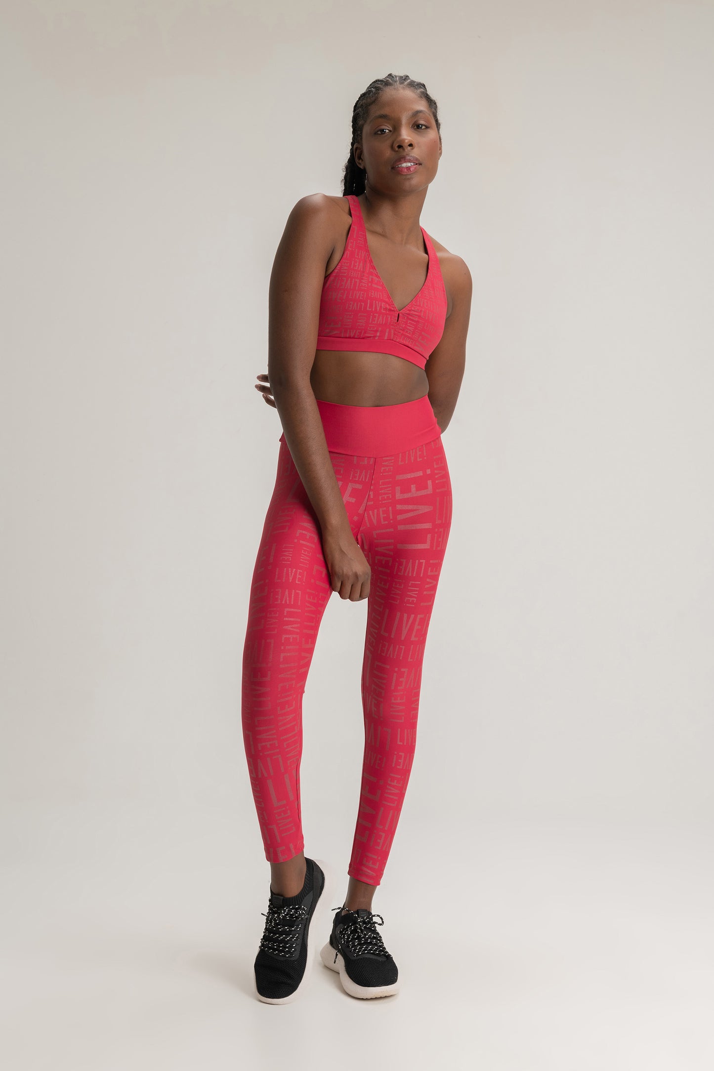 LEGGING LIVE! SIGNATURE CRANBERRY