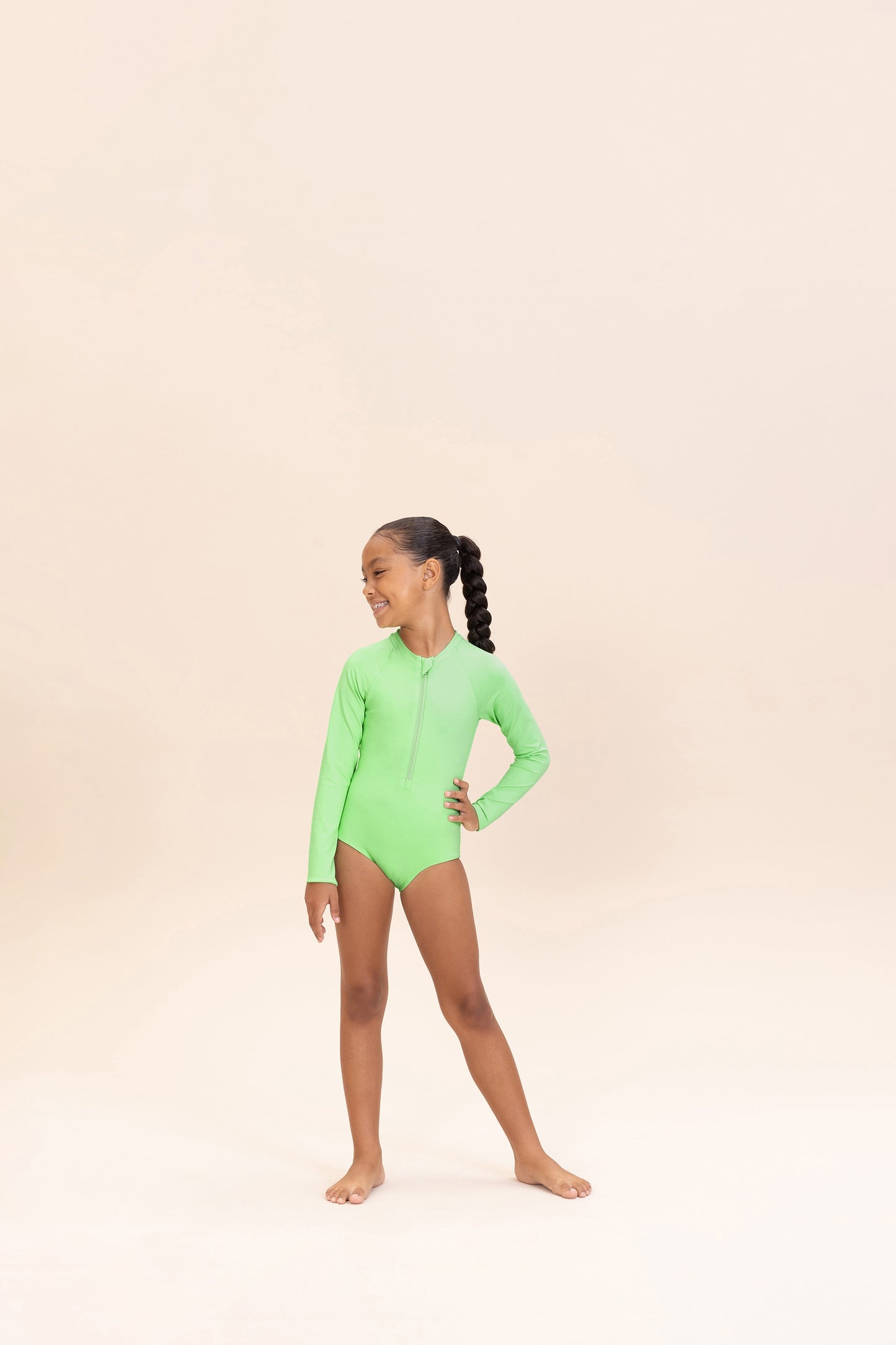 Long Sleeve Kids Swimsuit