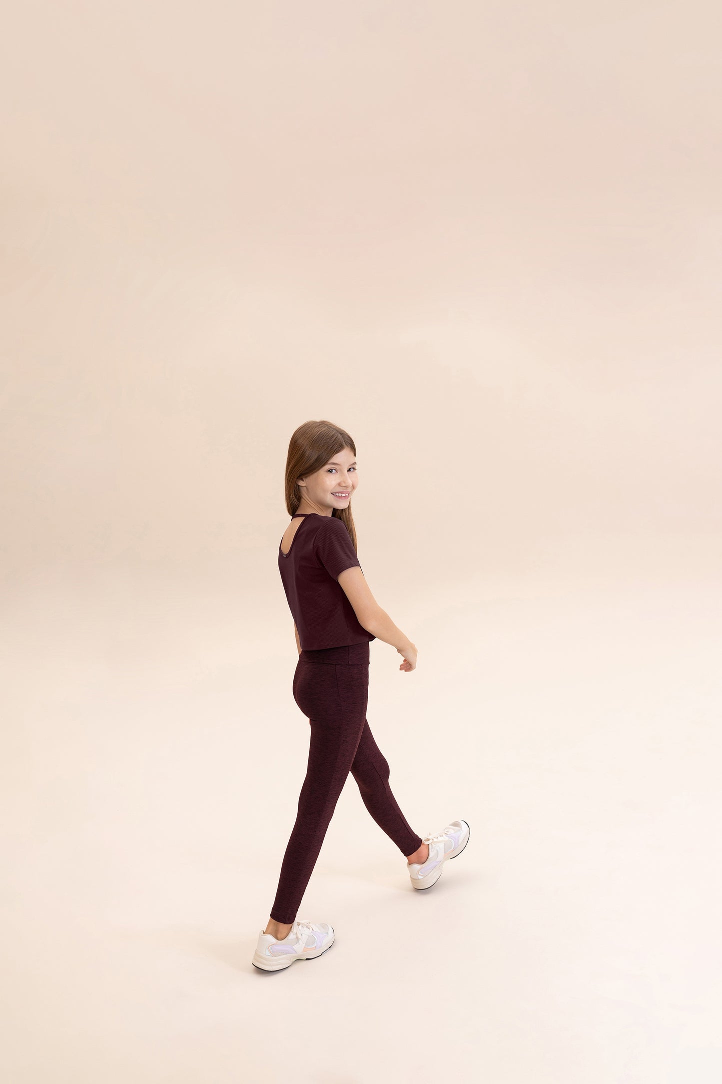 Ribbed Knit Kids T-shirt