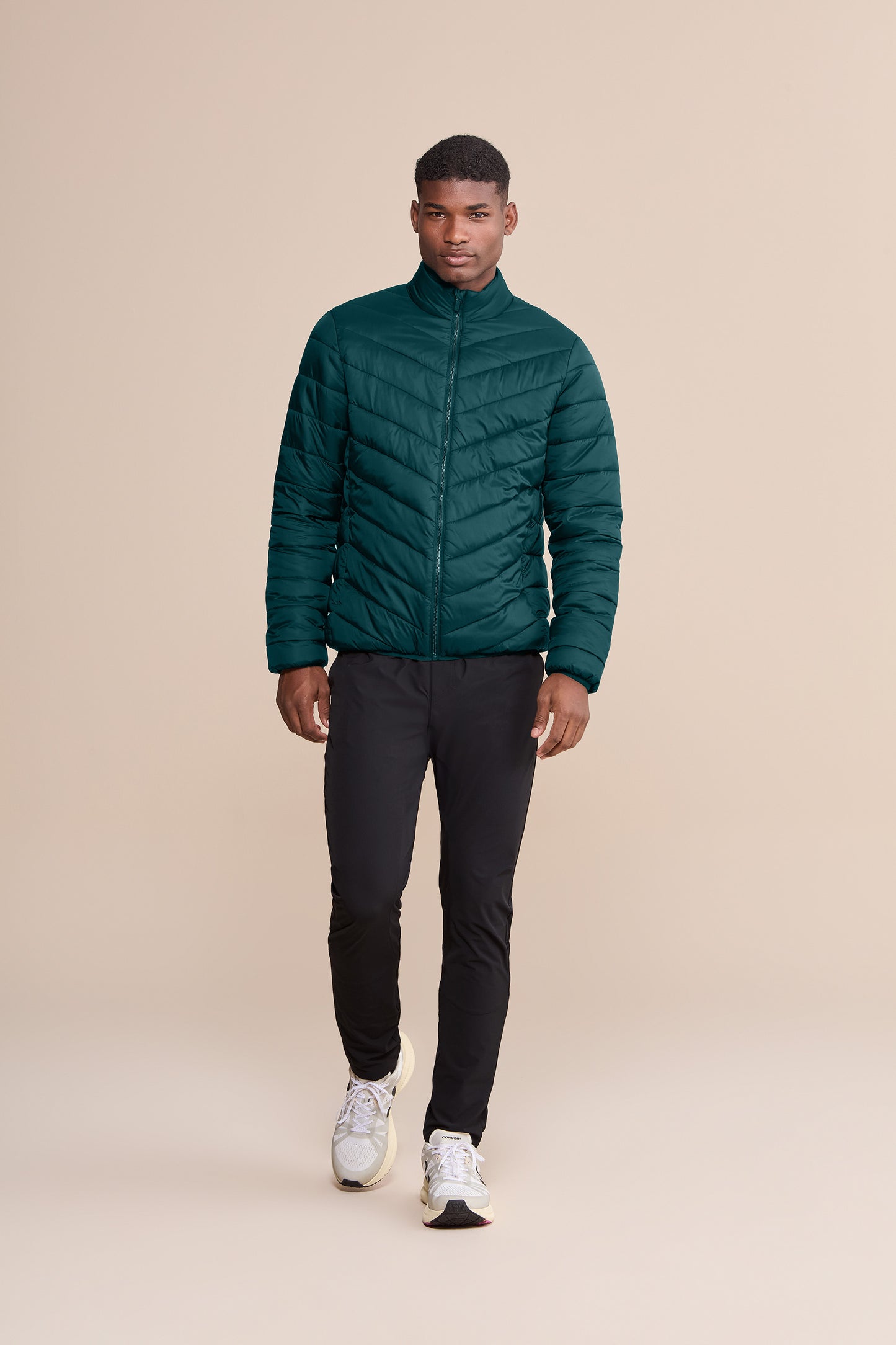 Fresh Nylon Men's Puffer Jacket