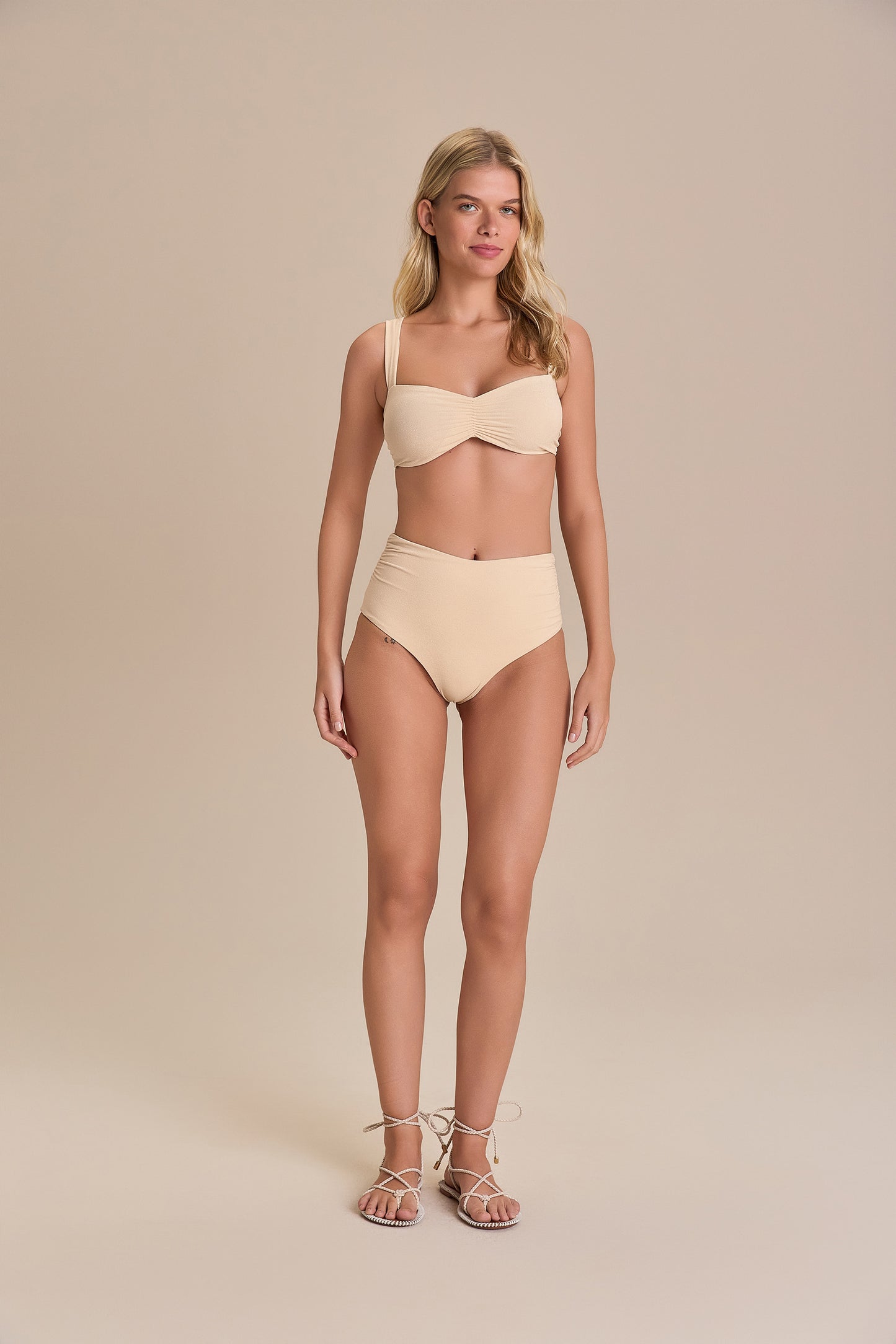 Spell Ruched Bikini Top