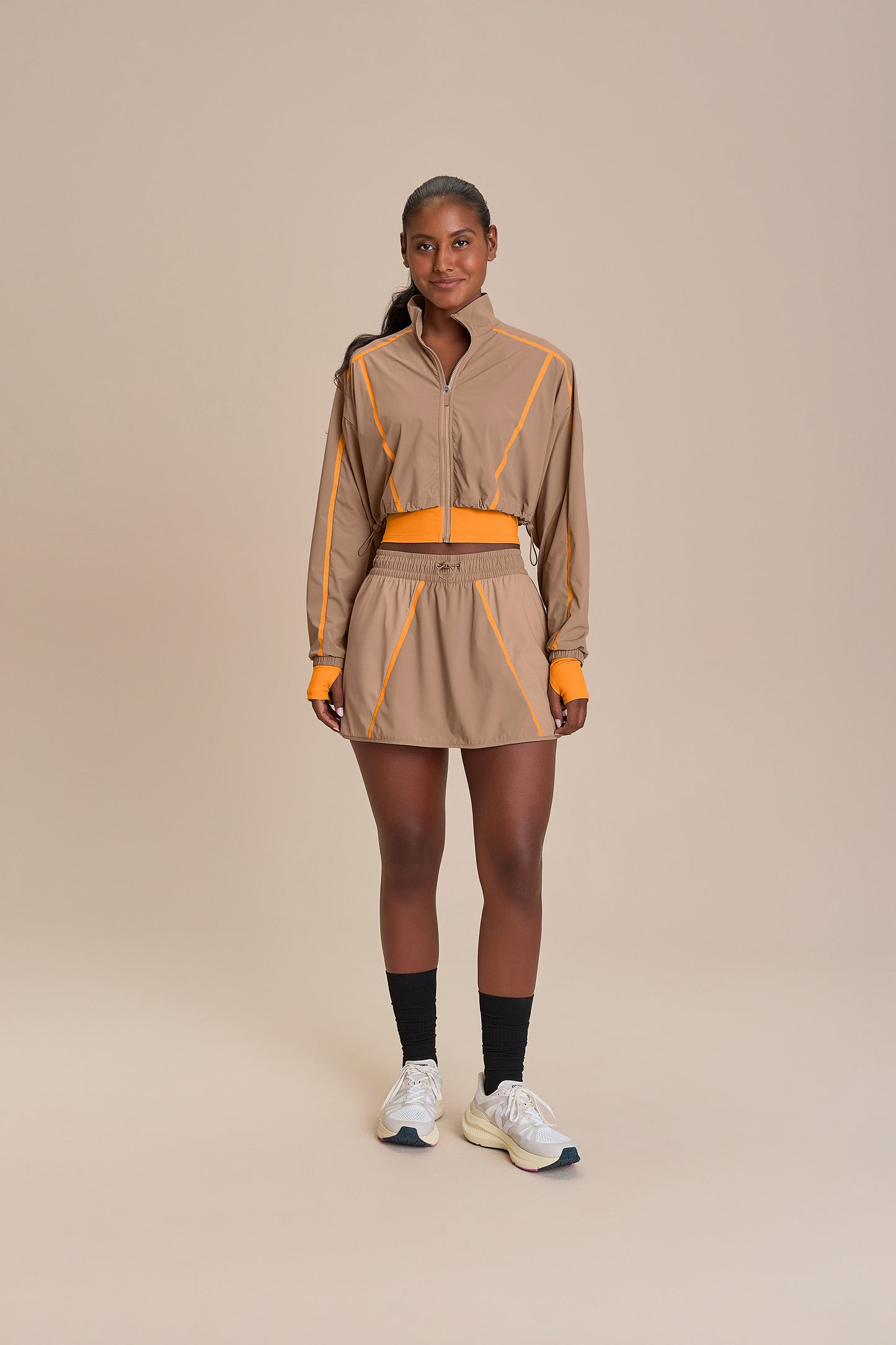 Mix Sportif Contrast Skirt