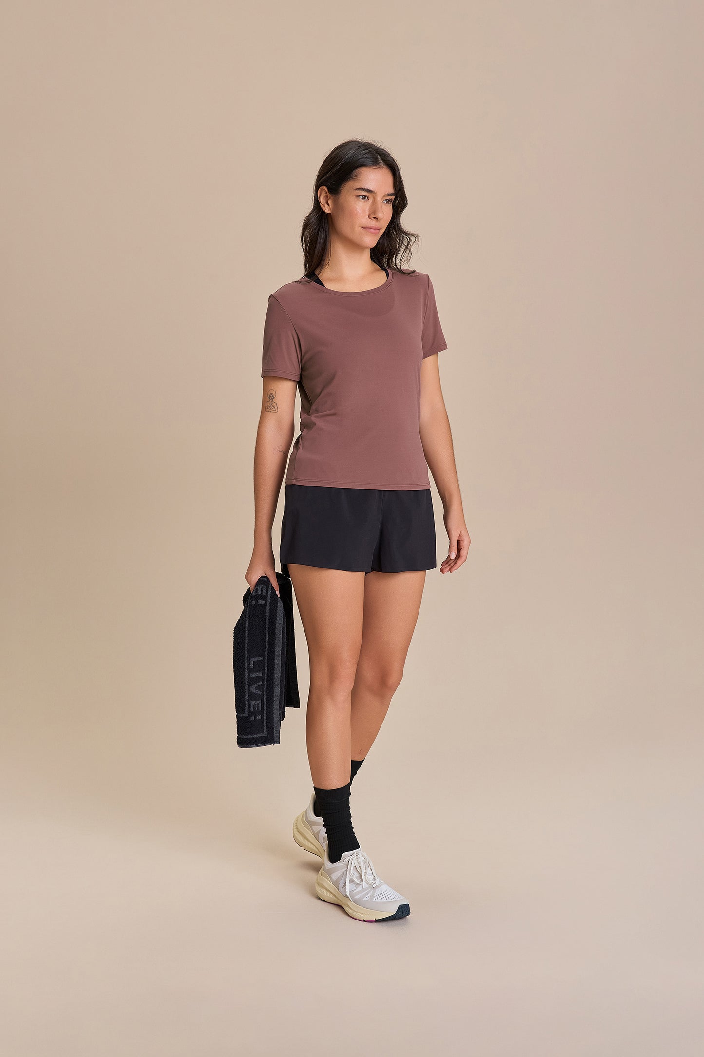 Cut Out Back Link Blouse