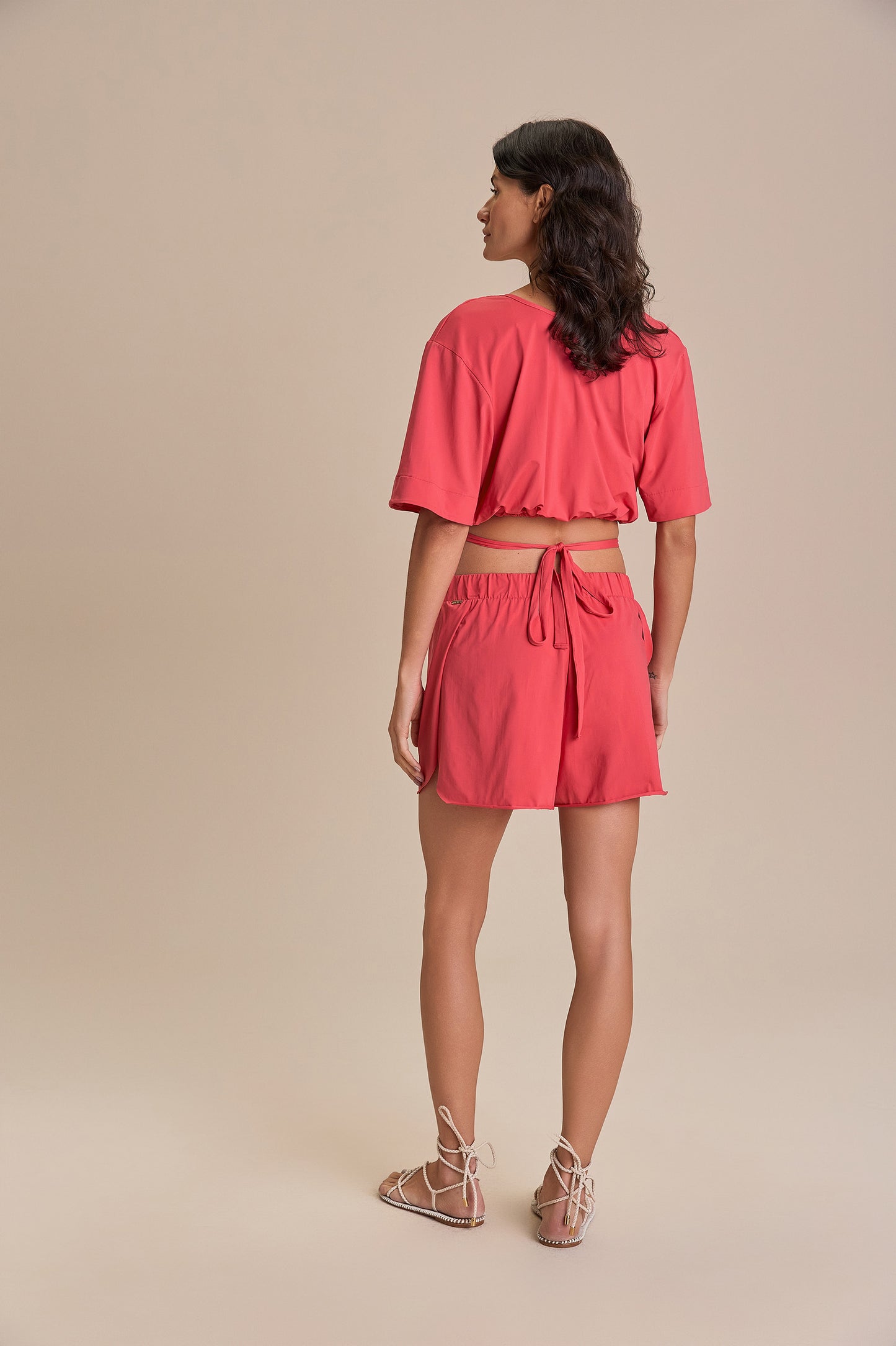 V Wide Blouse