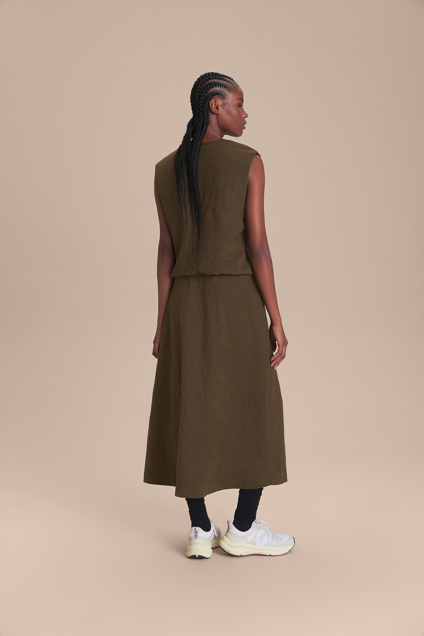 Like Midi Pleated Skirt