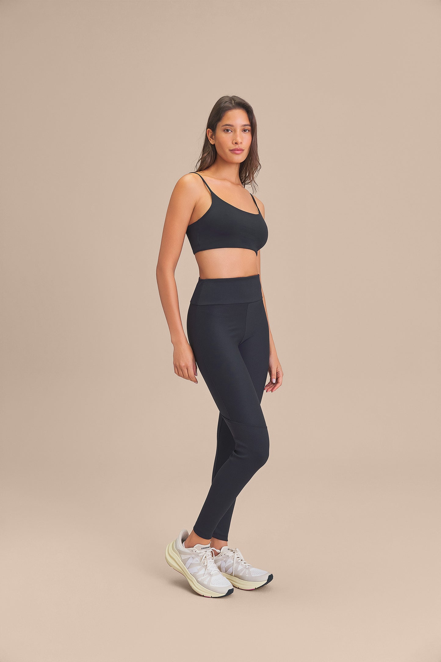 Rib Block Leggings