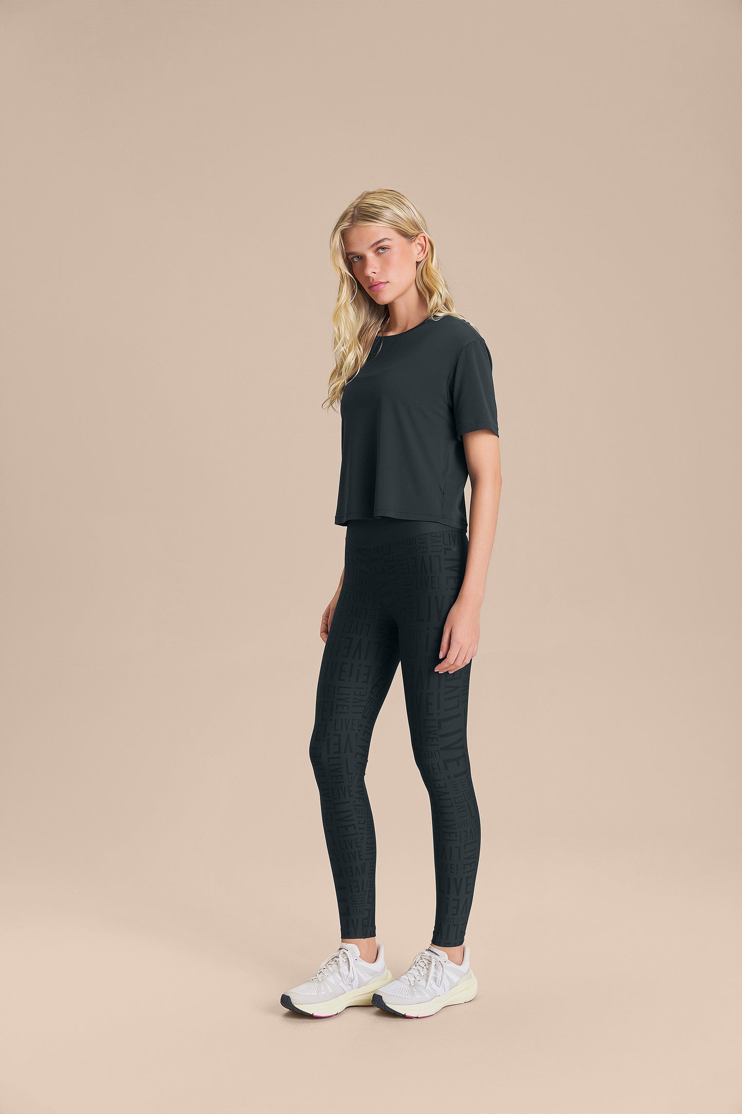 Bio Stretch Cropped T-Shirt