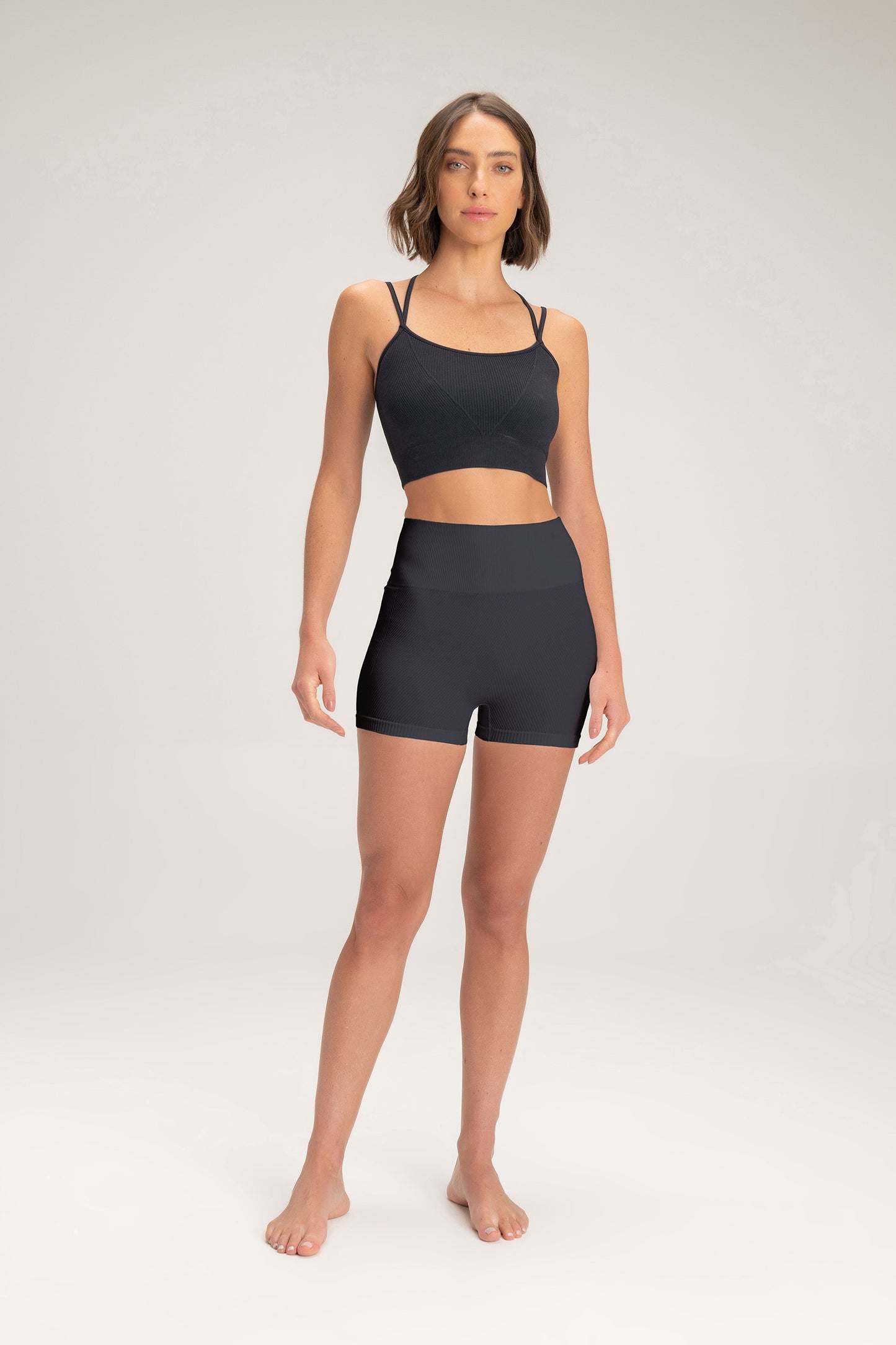 Soft Seamless Fitness Shorts