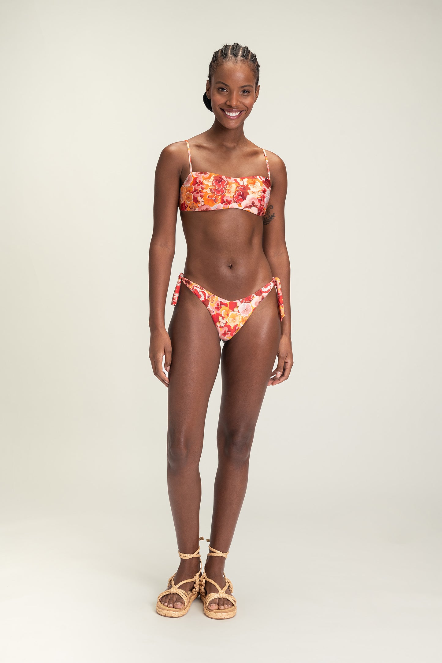 Spring Tie Bikini Thong