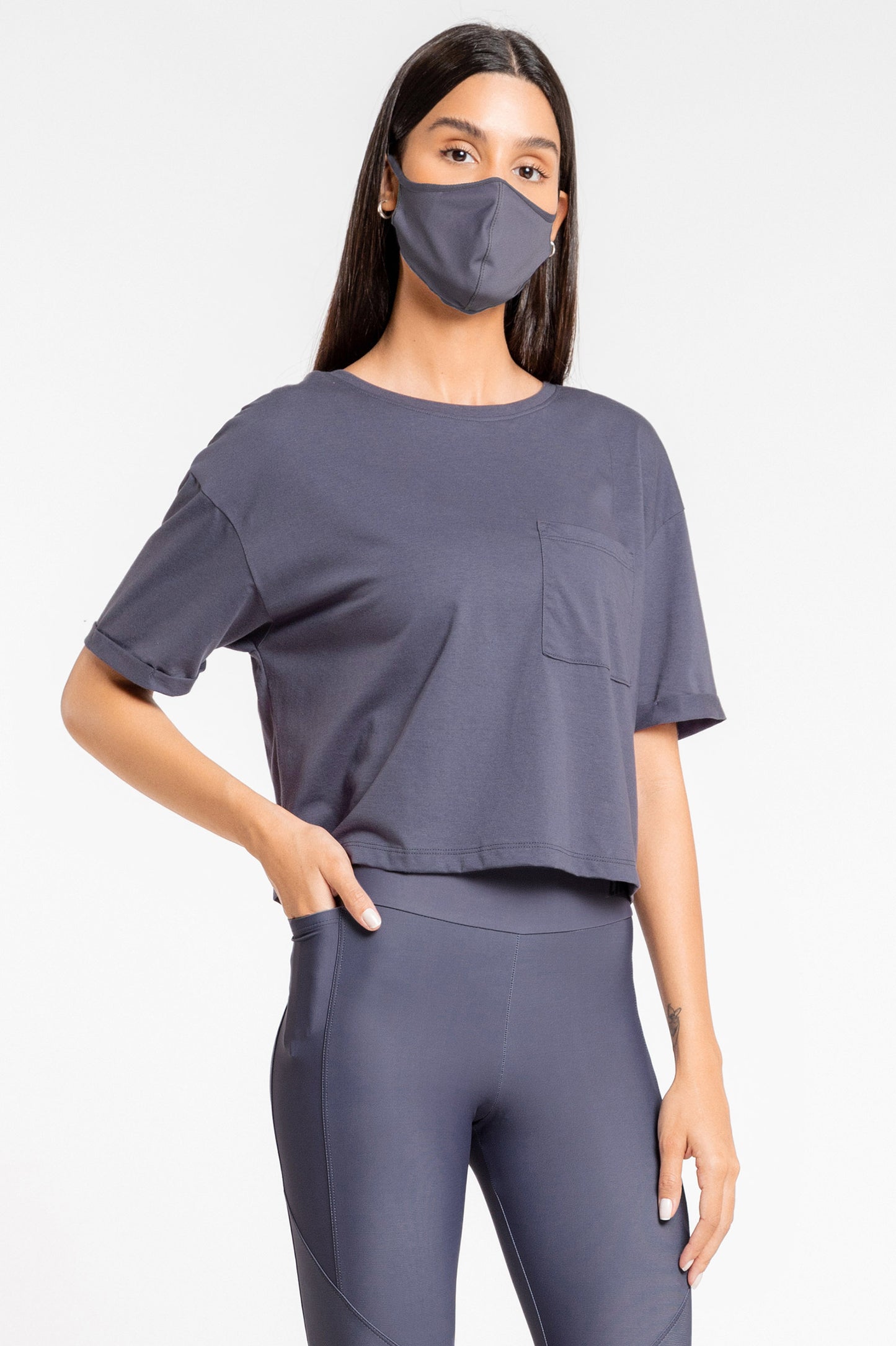 Antiviral Cropped T-Shirt