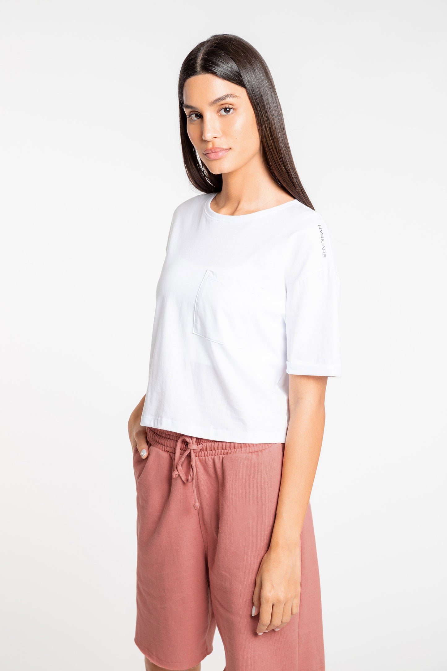 Antiviral Cropped T-Shirt