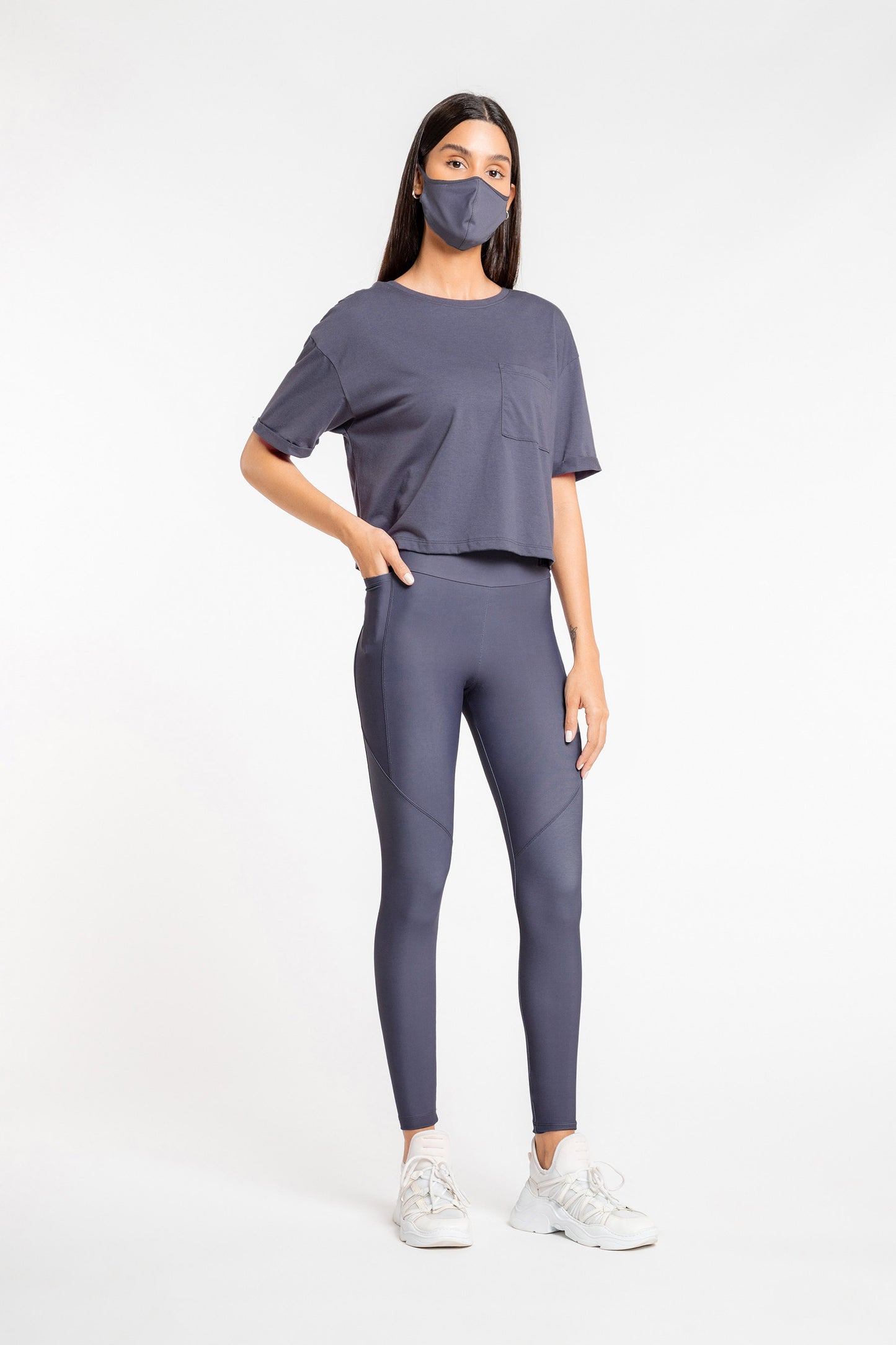 Antiviral Cropped T-Shirt