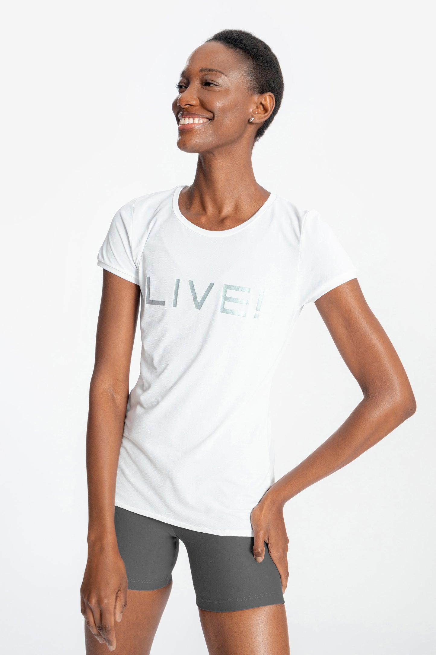 LIVE! Holographic Basic T-Shirt