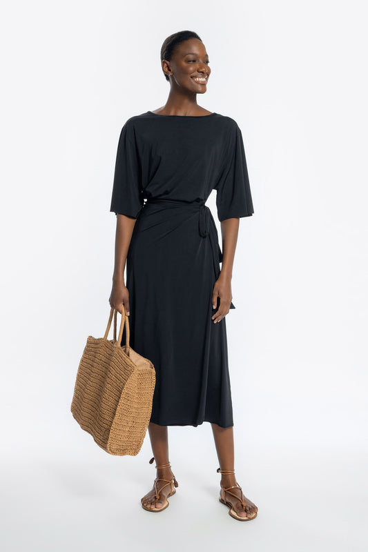 Essential Pareo Midi Skirt