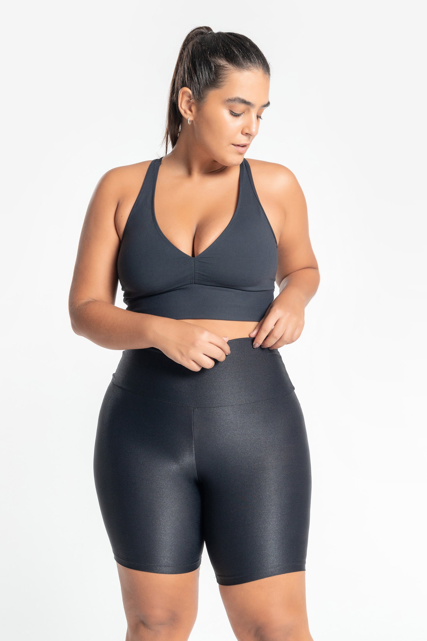 LIVE!+ Essential Biker Shorts