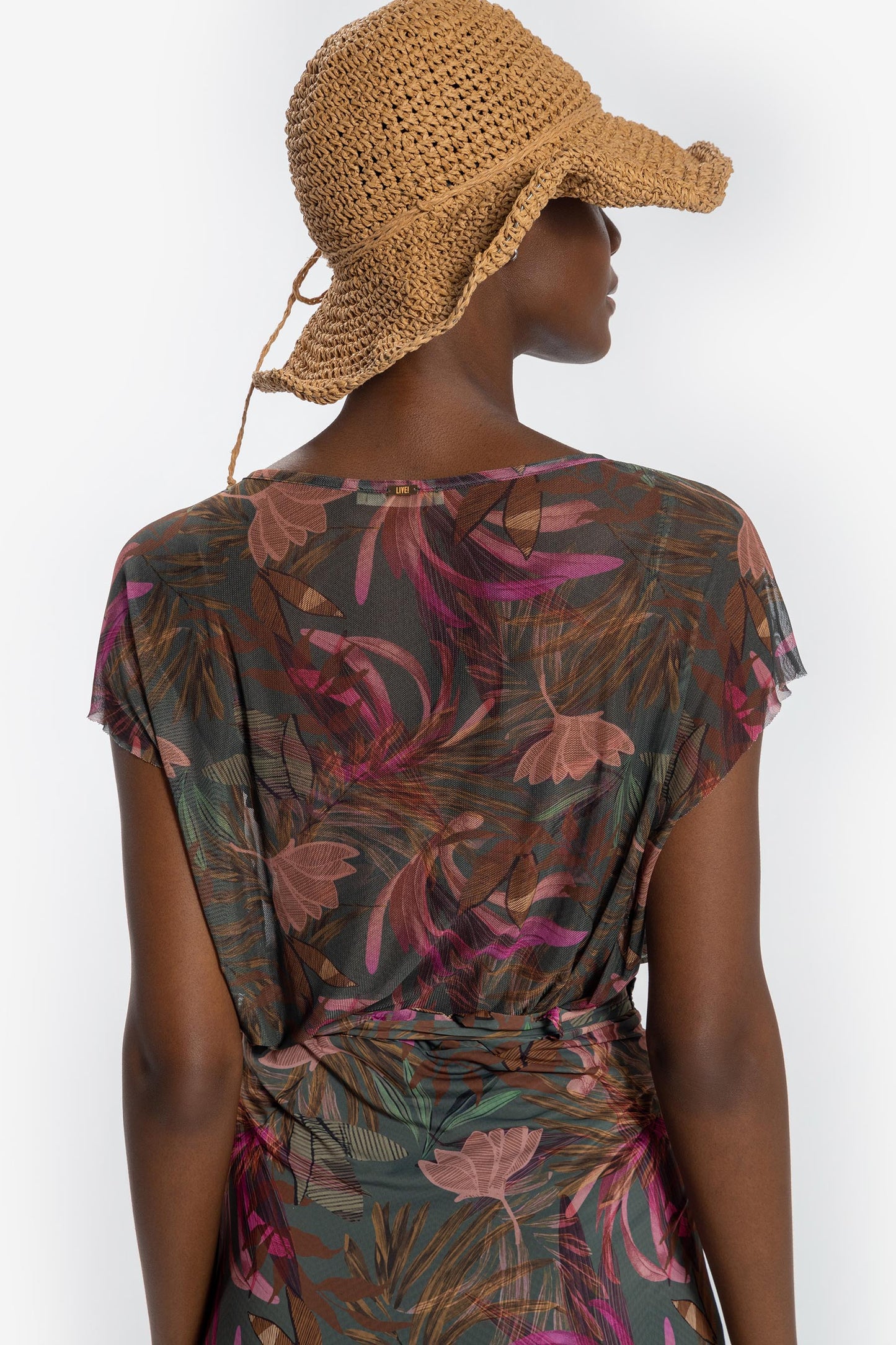 Tropical Straw Hat