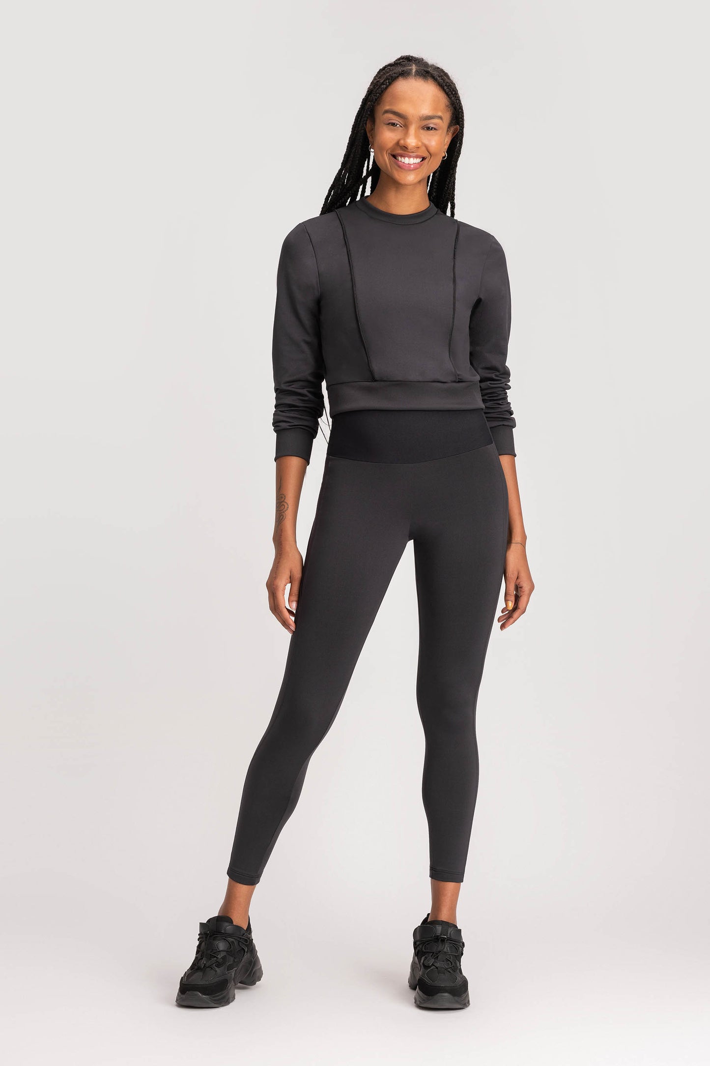 Thermo Fleece Maxi Blouse