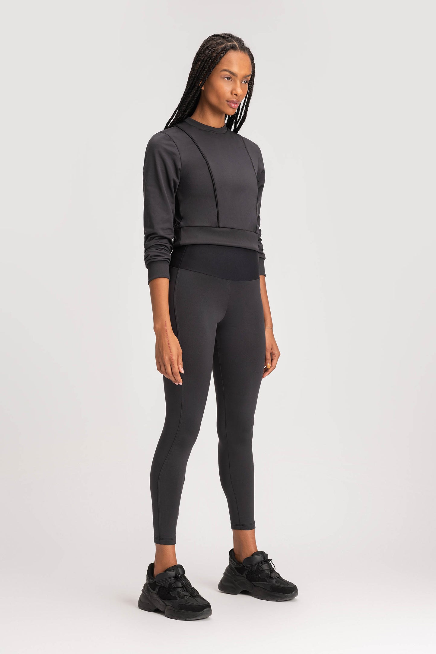 Thermo Fleece Maxi Blouse
