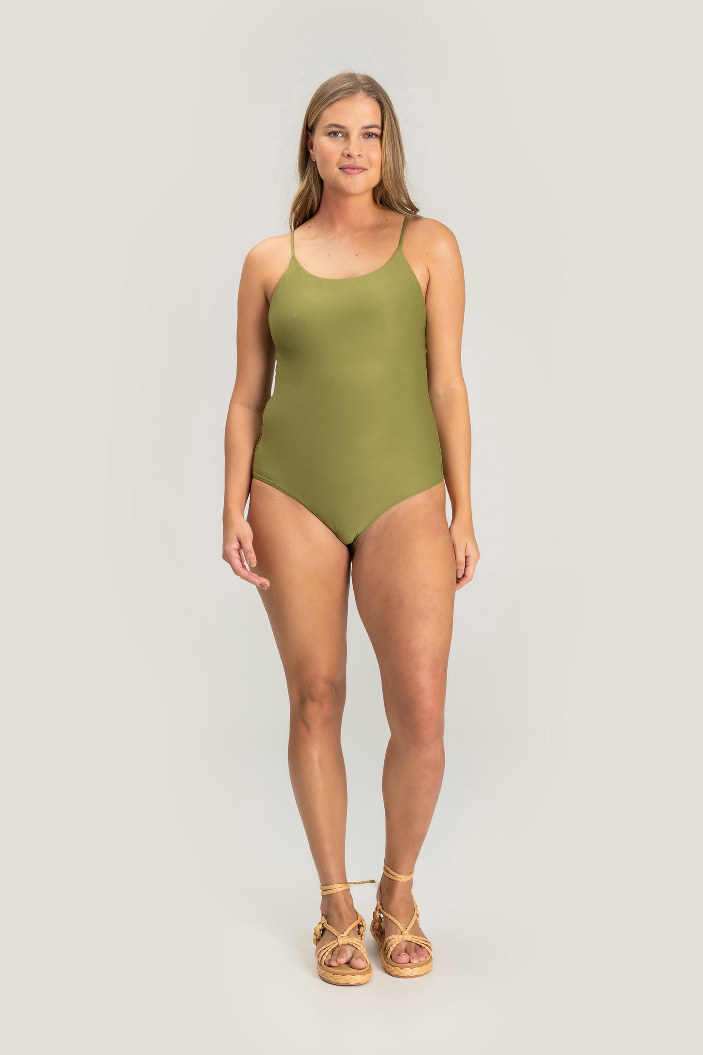 Slim One-Piece Swimsuit