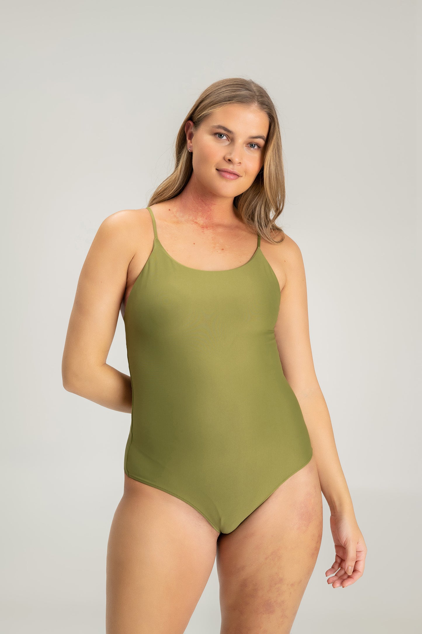 Slim One-Piece Swimsuit