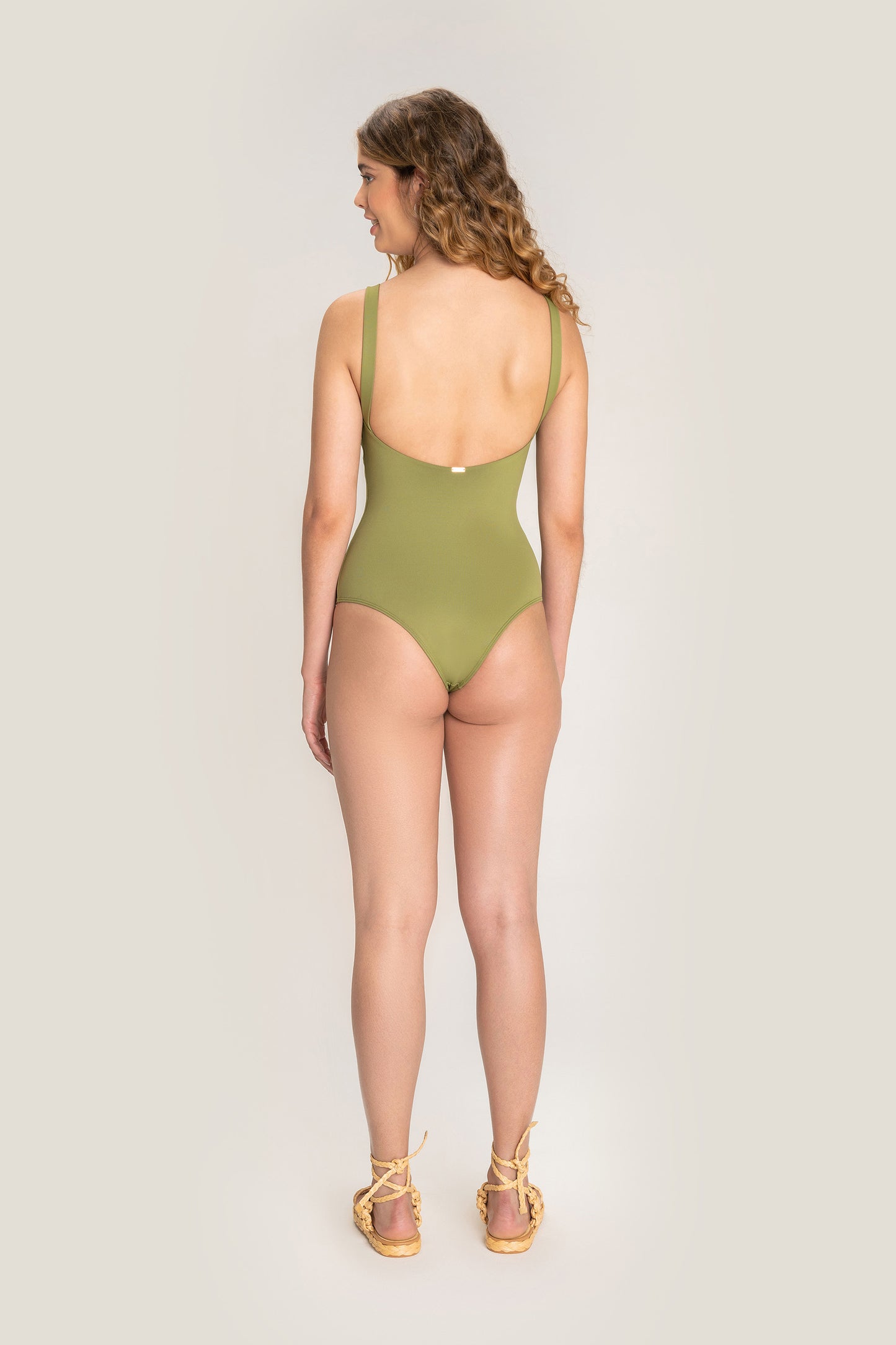 Band One-Piece Swimsuit