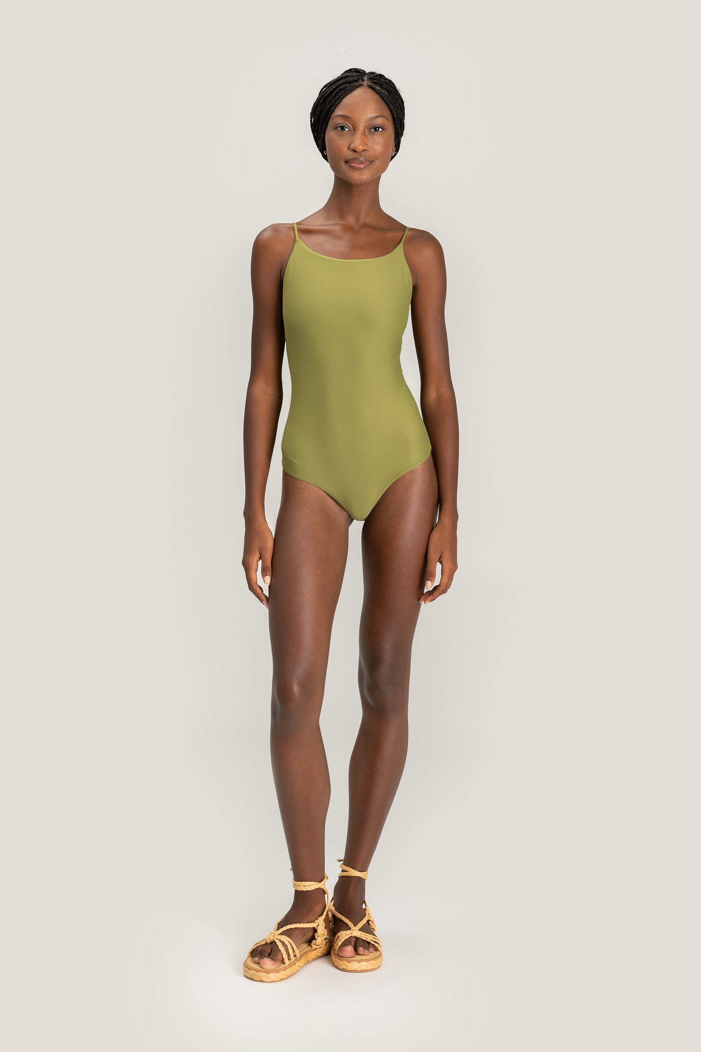 Slim One-Piece Swimsuit