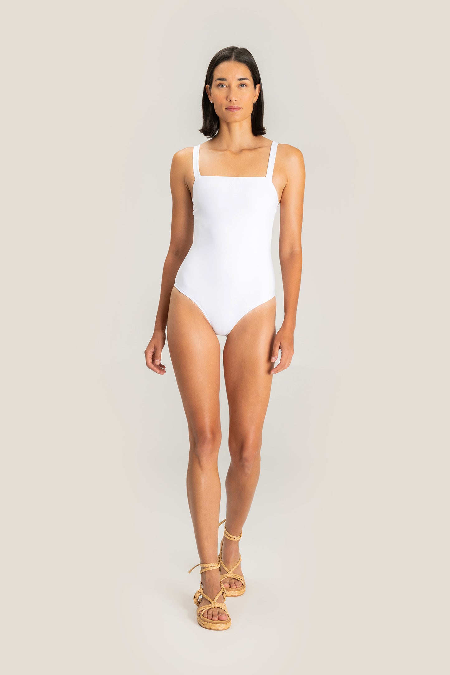 Band One-Piece Swimsuit