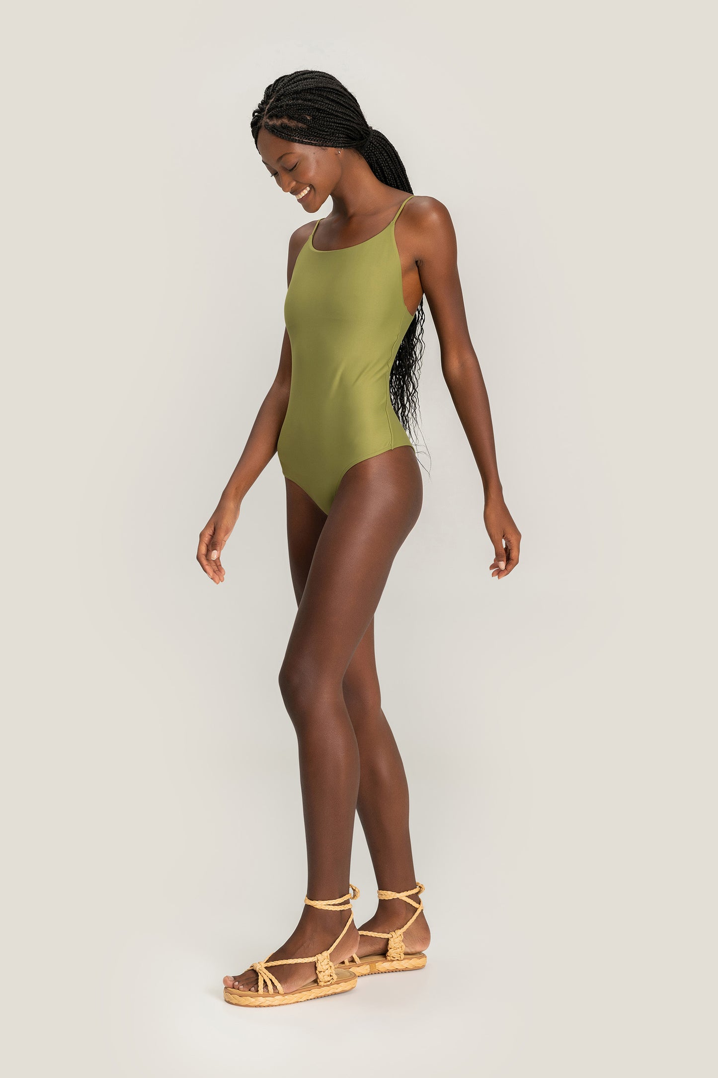 Slim One-Piece Swimsuit