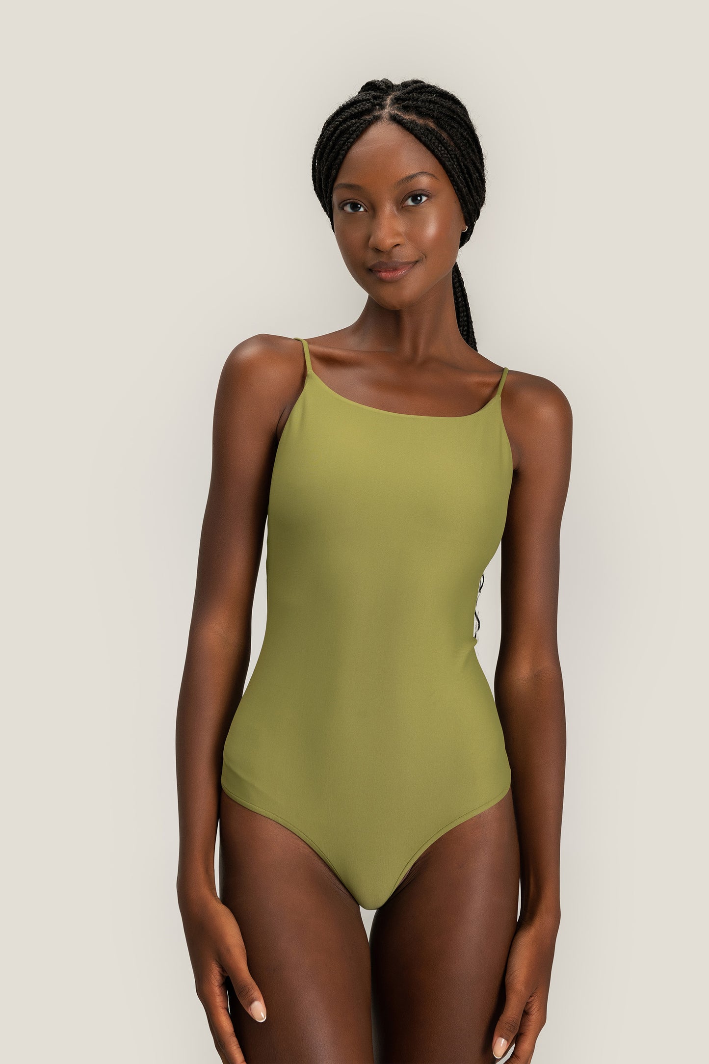 Slim One-Piece Swimsuit