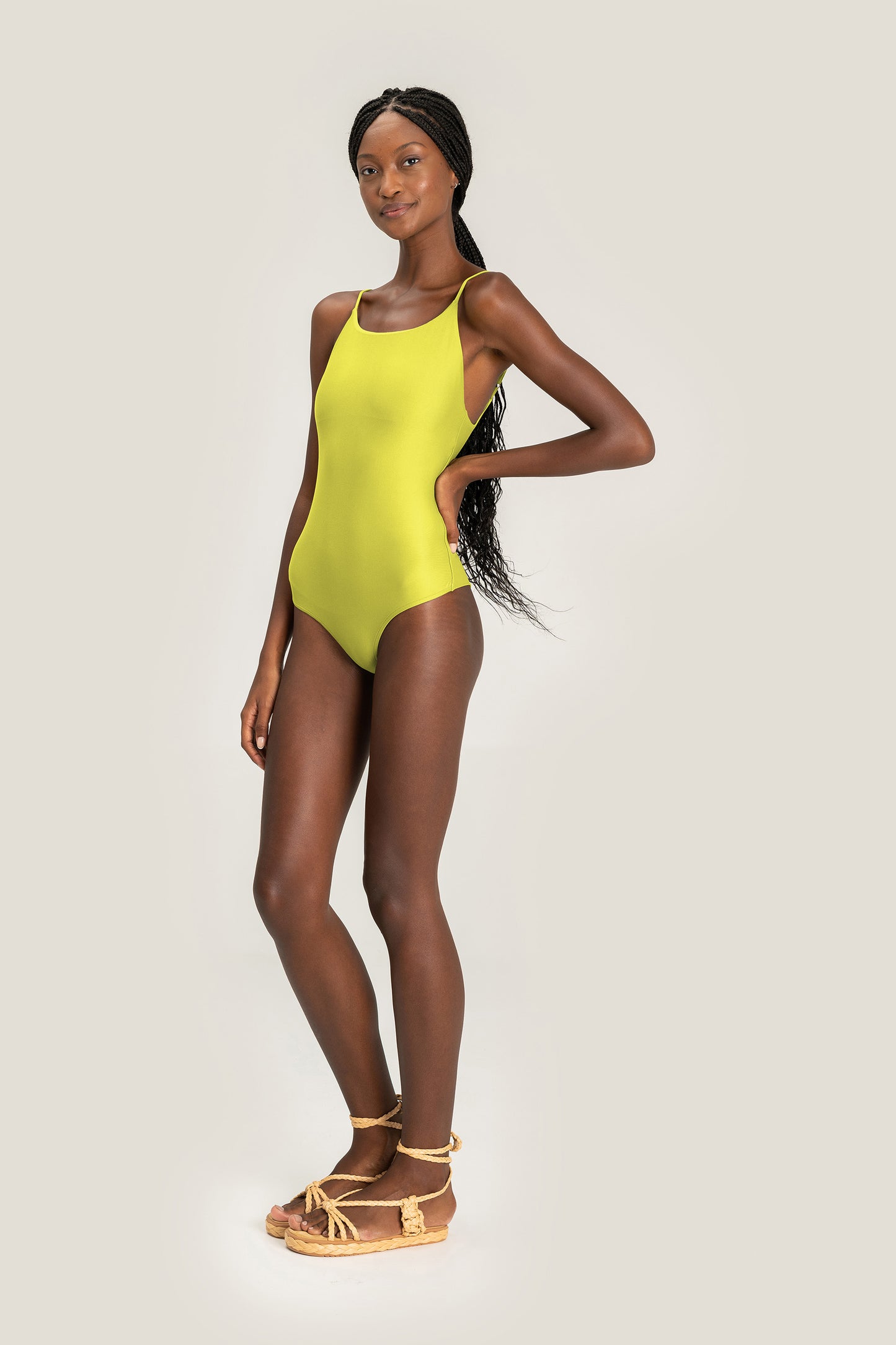 Slim One-Piece Swimsuit
