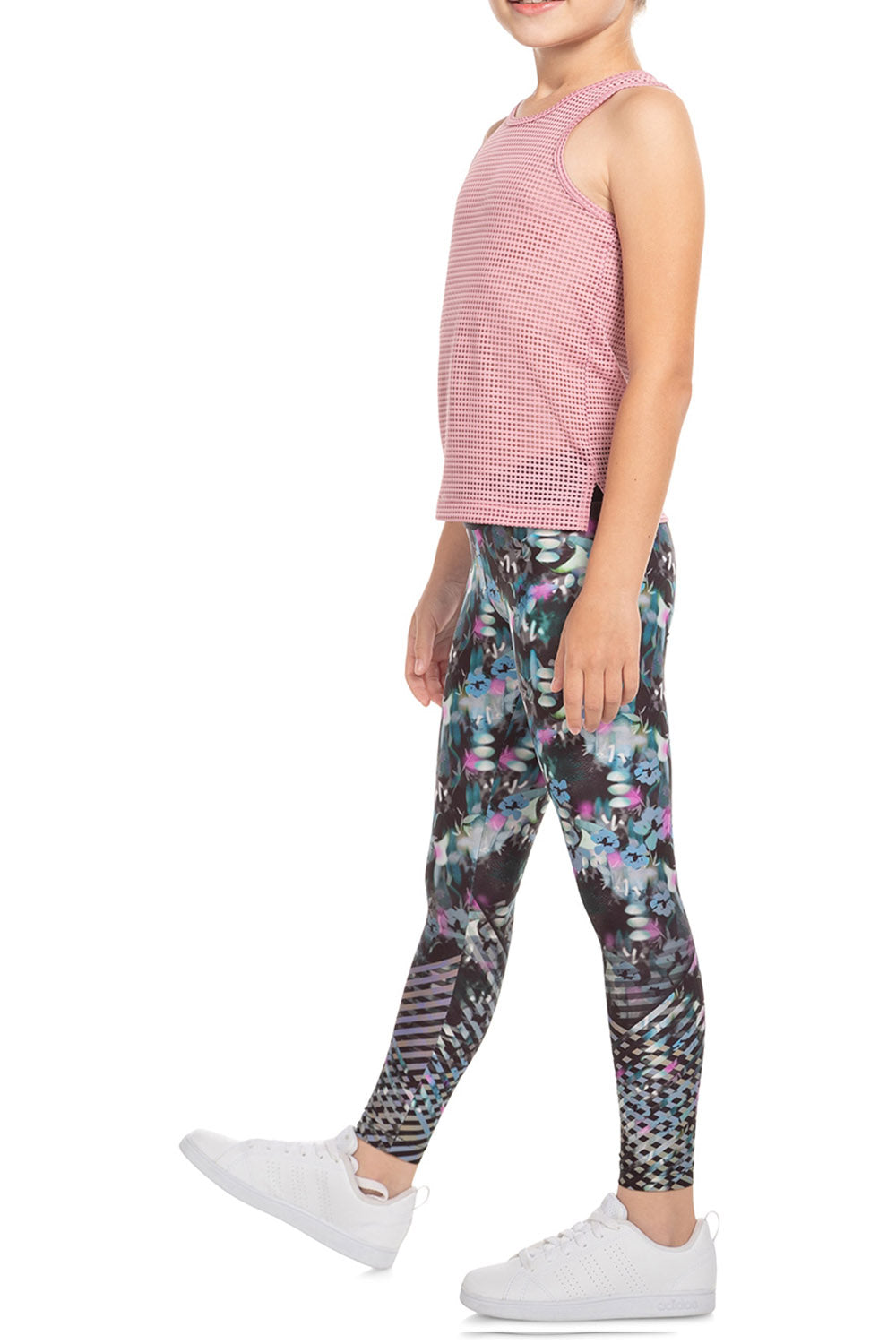 Floral View Kids Legging