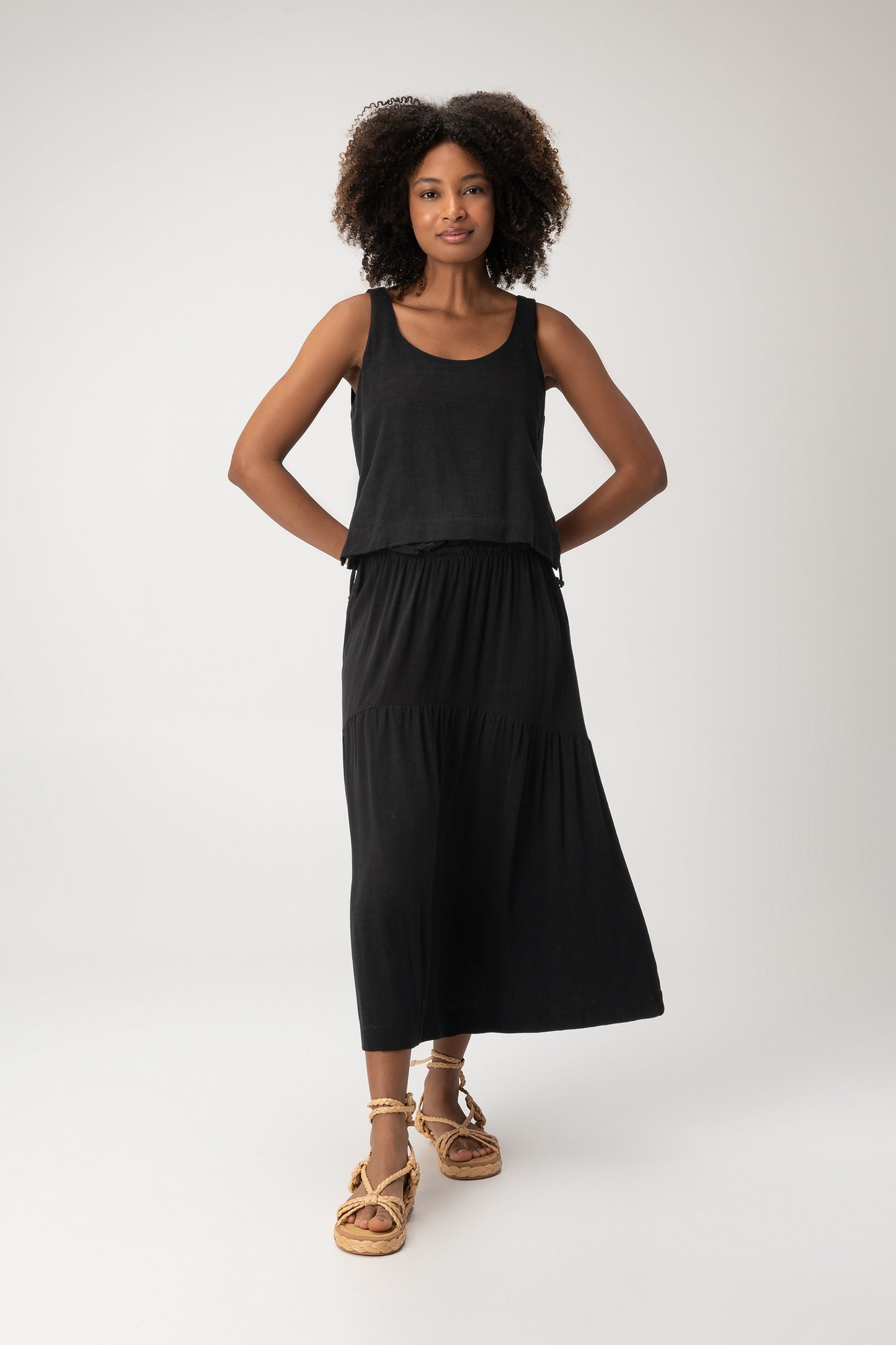 Sandy Cropped Tank
