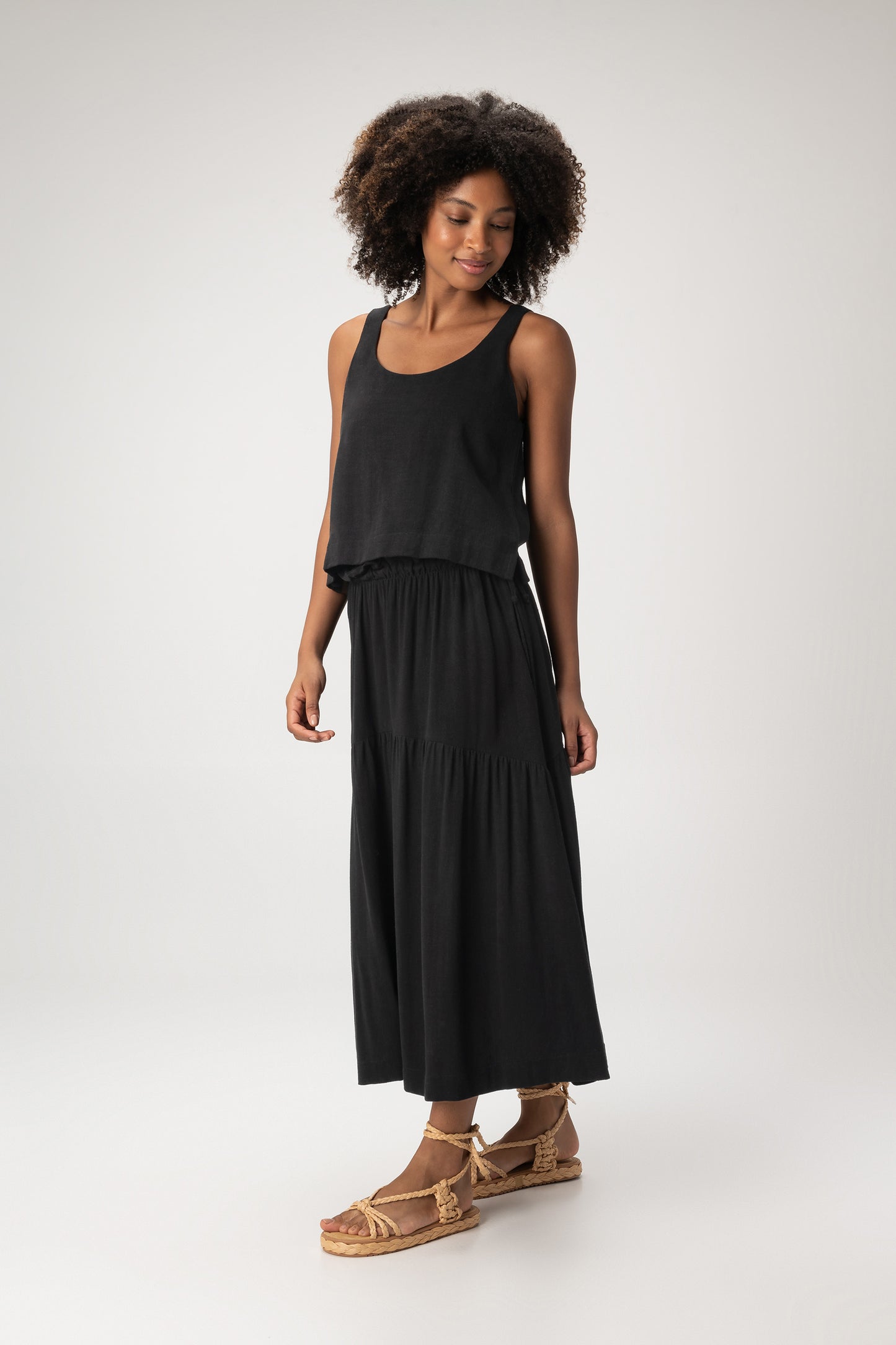 Sandy Cropped Tank