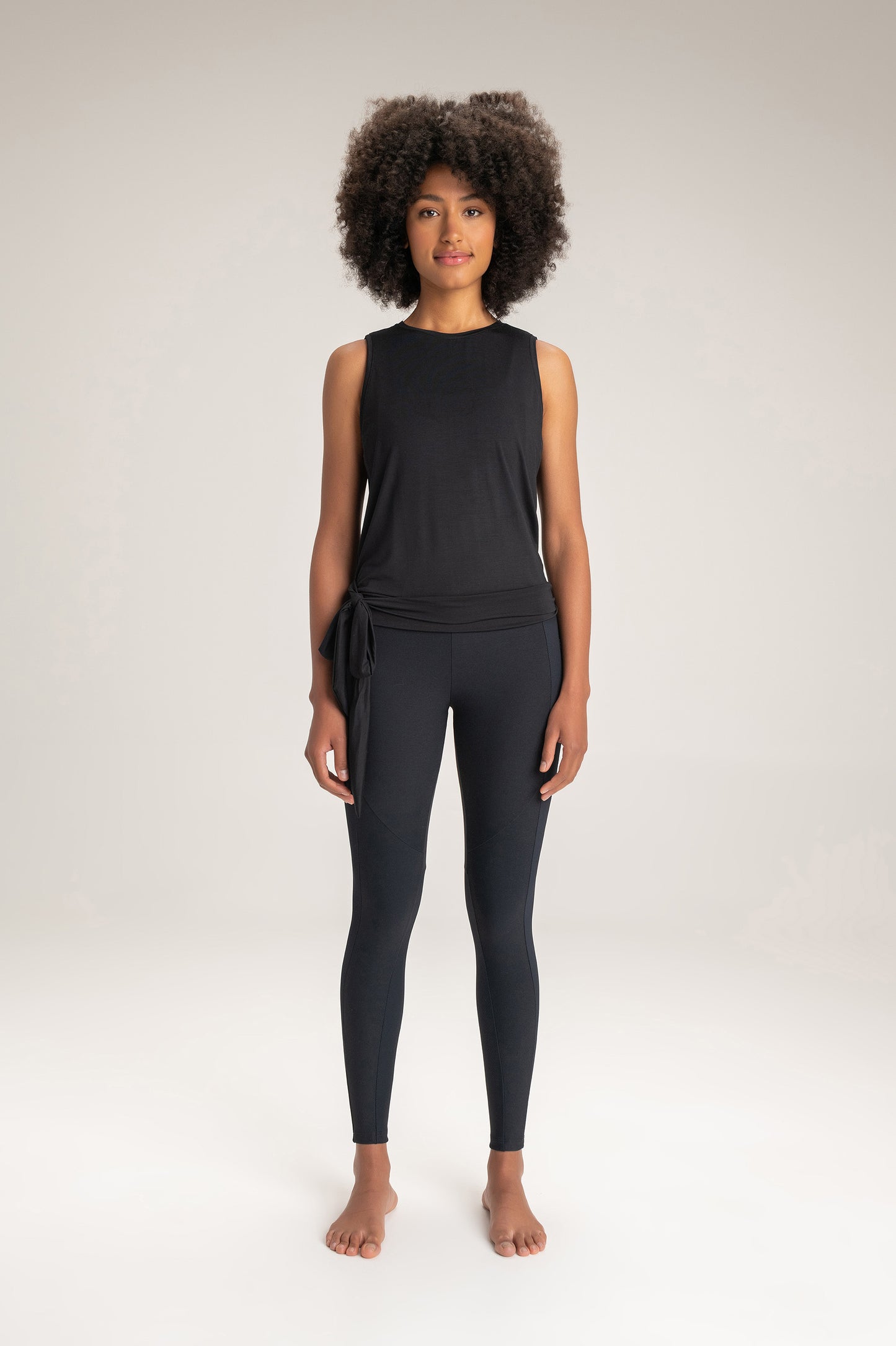 Modal Tie Top