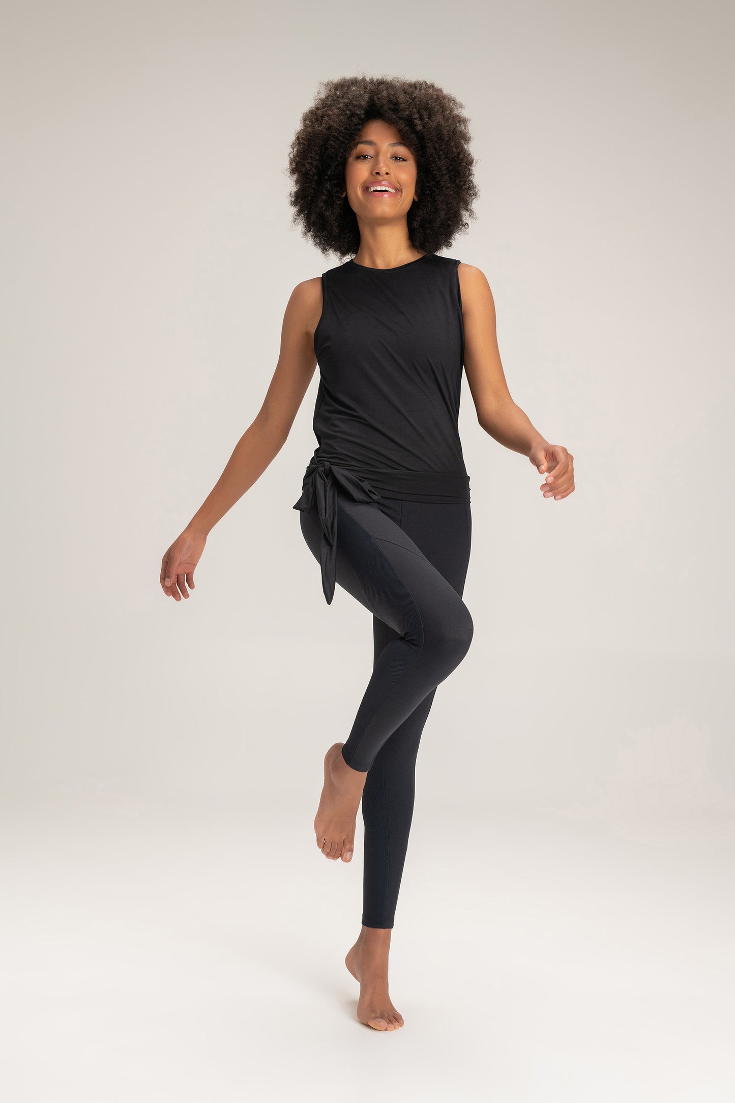 Modal Tie Top