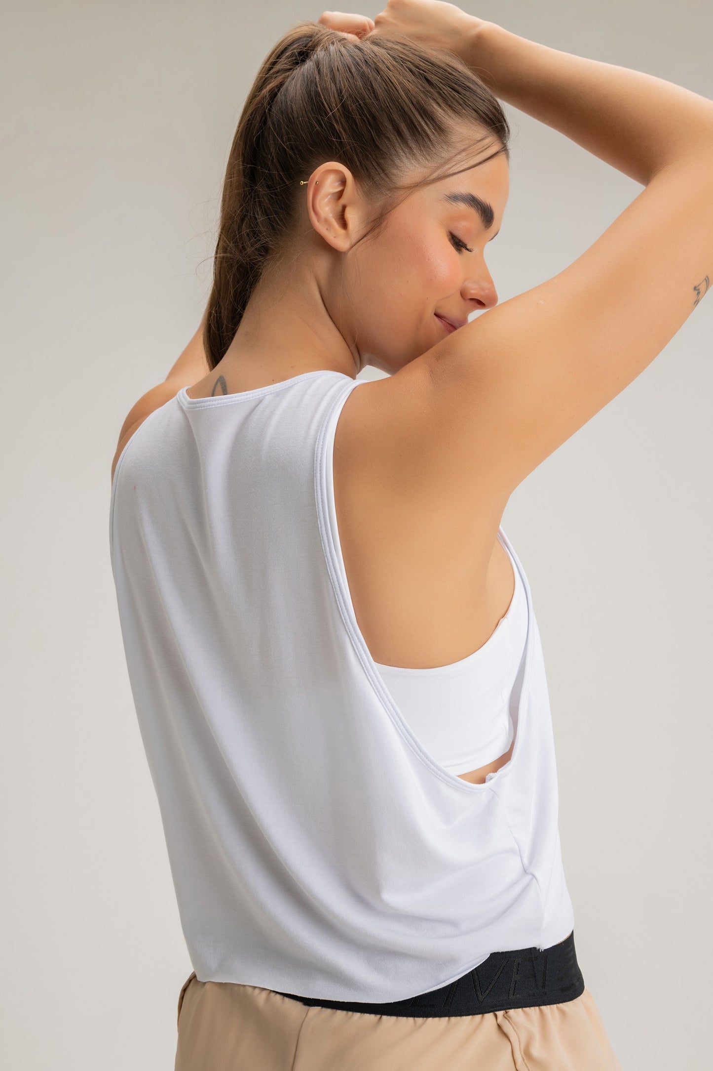 REGATA CROPPED EVERYDAY WHITE