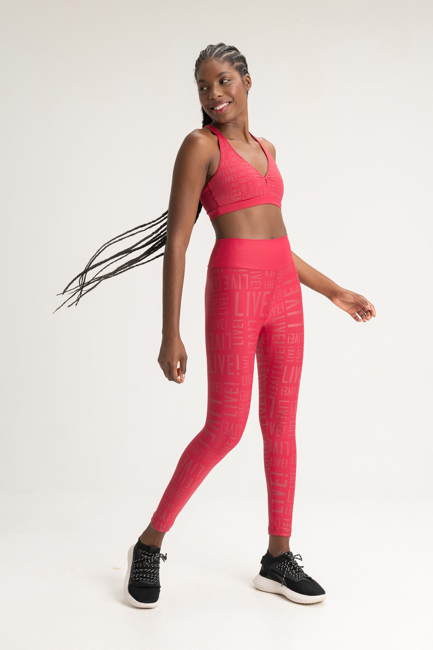 LEGGING LIVE! SIGNATURE CRANBERRY