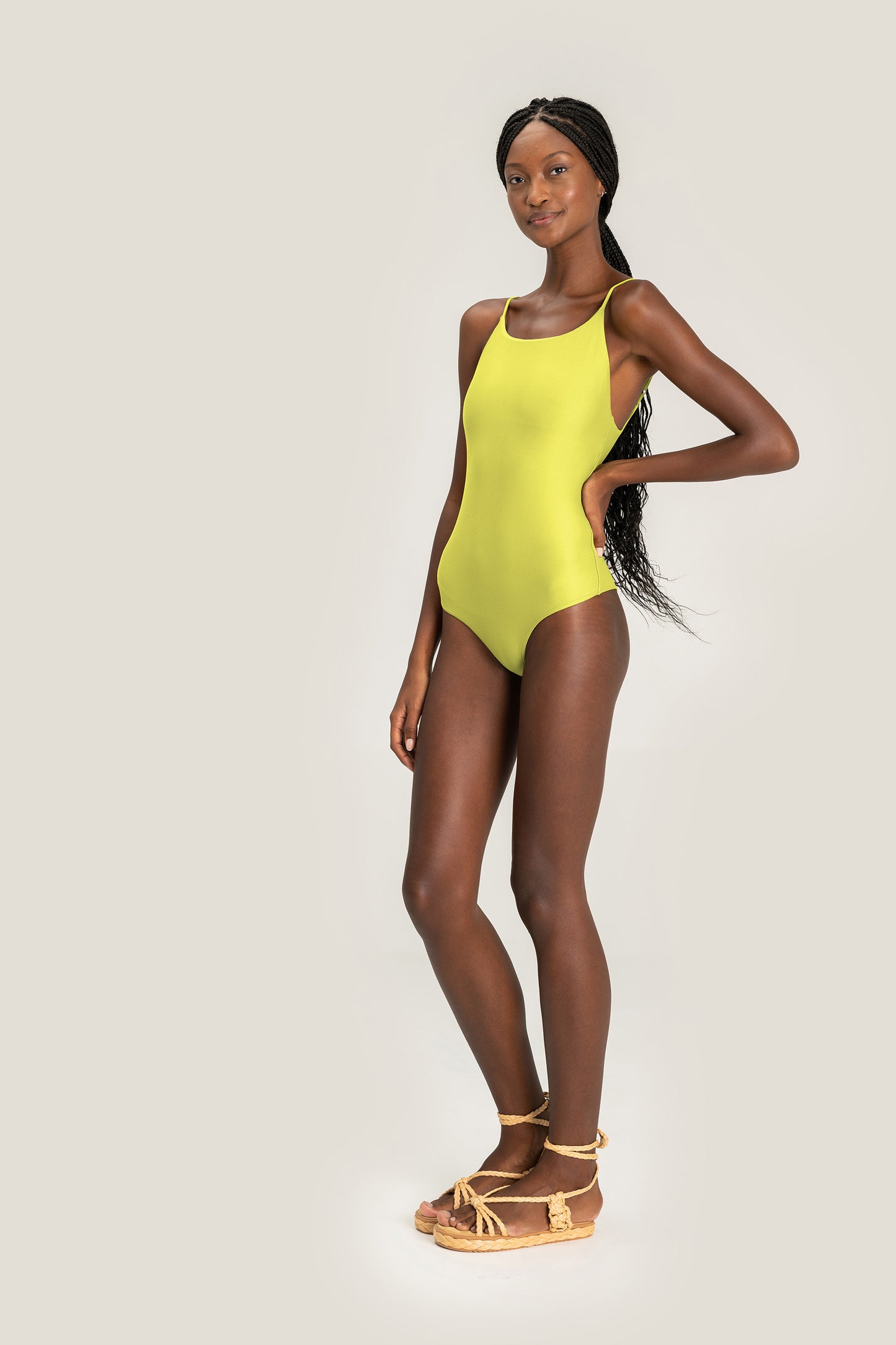 Slim One-Piece Swimsuit