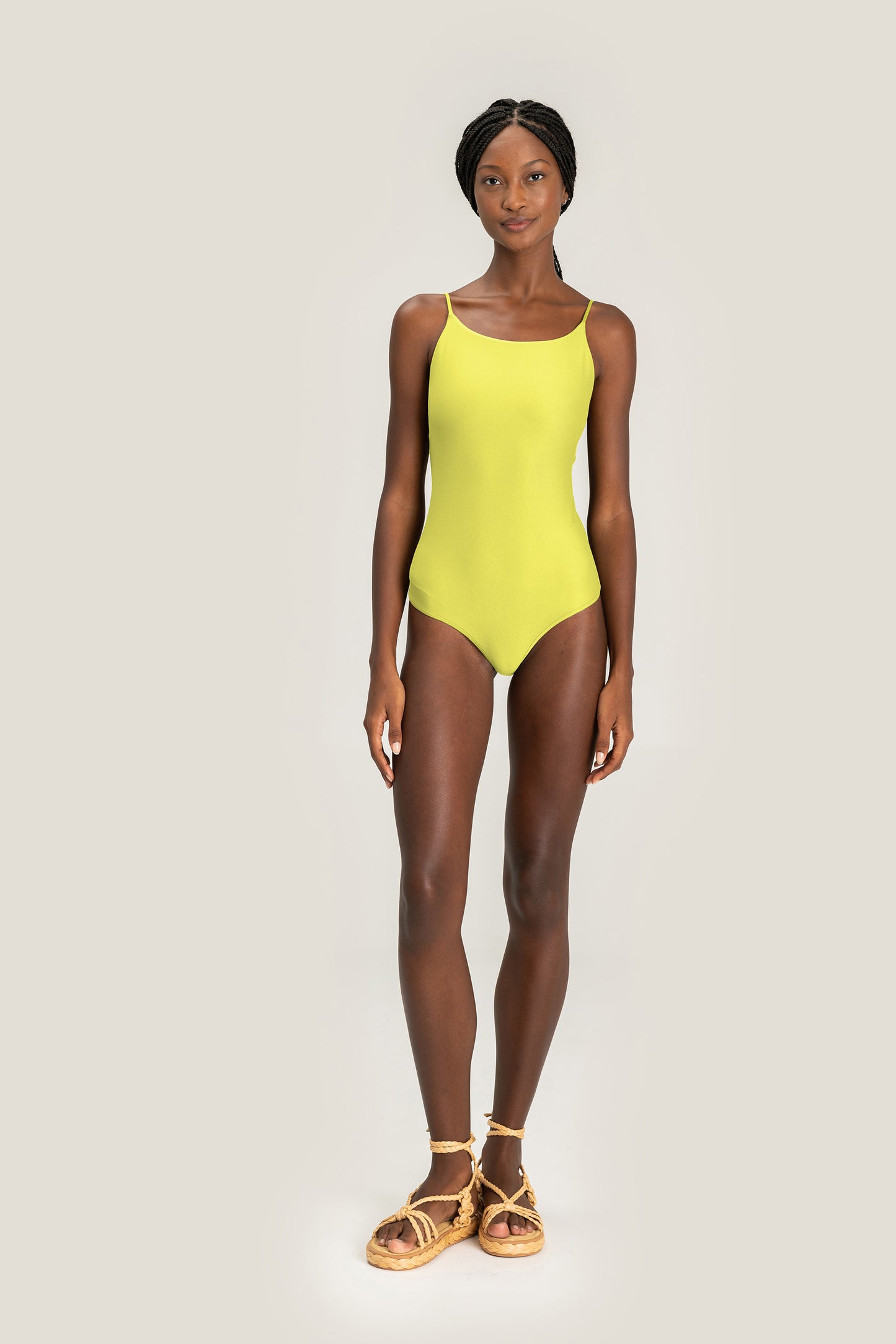 Slim One-Piece Swimsuit