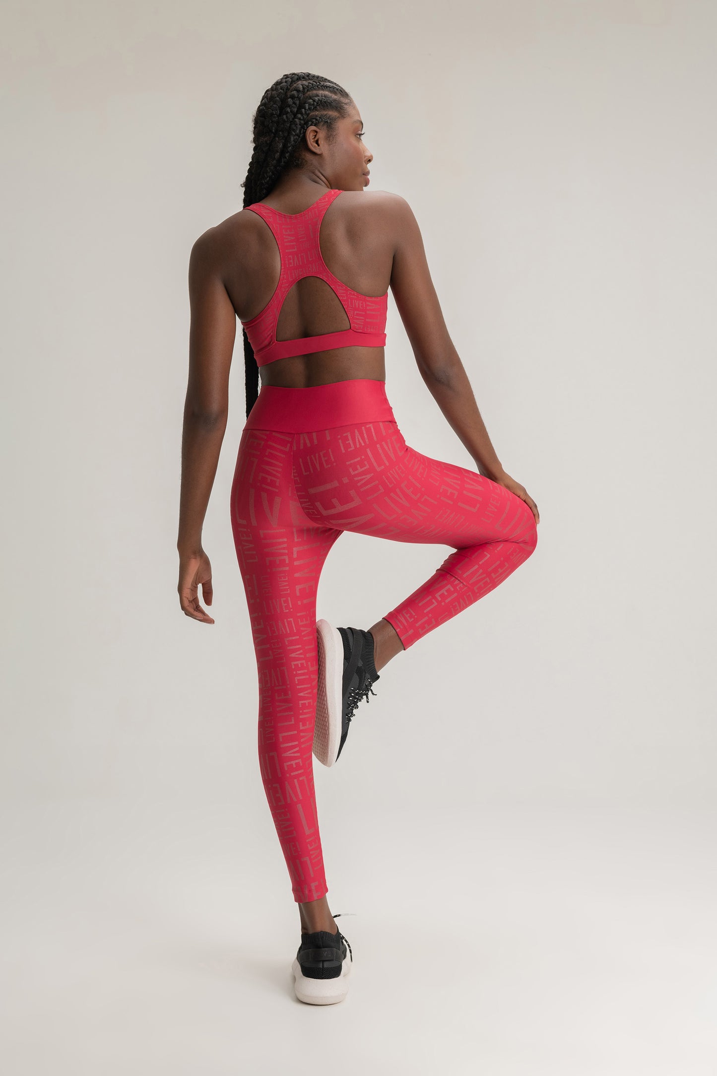 LEGGING LIVE! SIGNATURE CRANBERRY