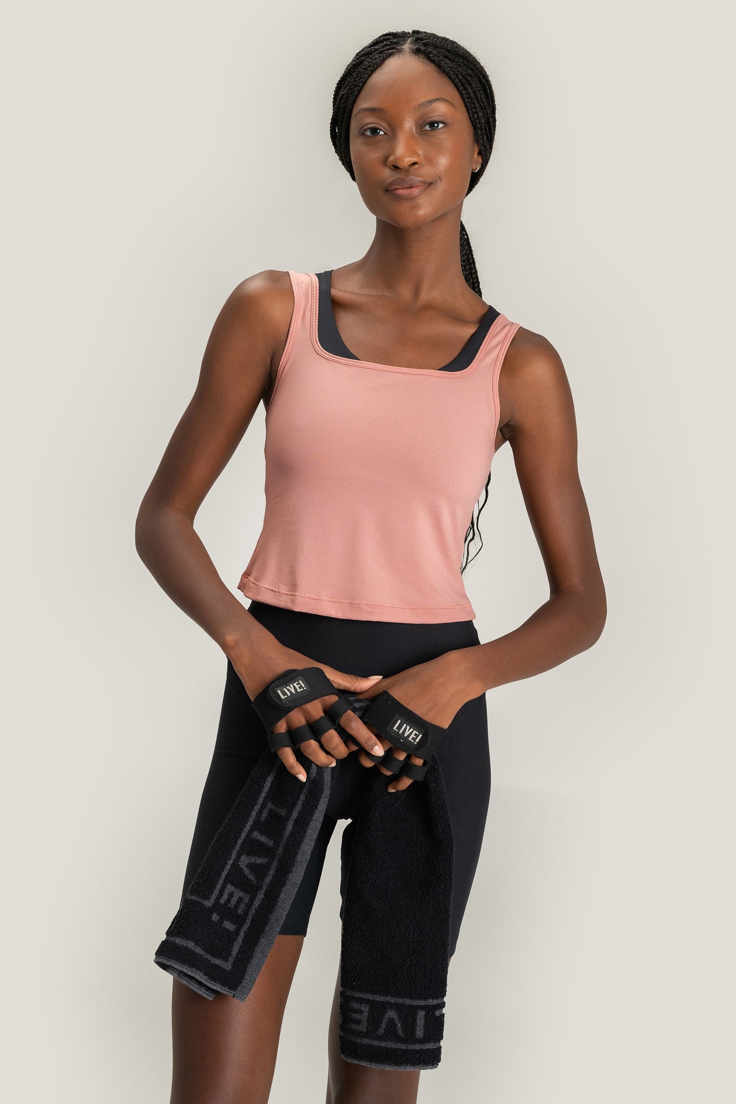 Airy Cropped Tank Top
