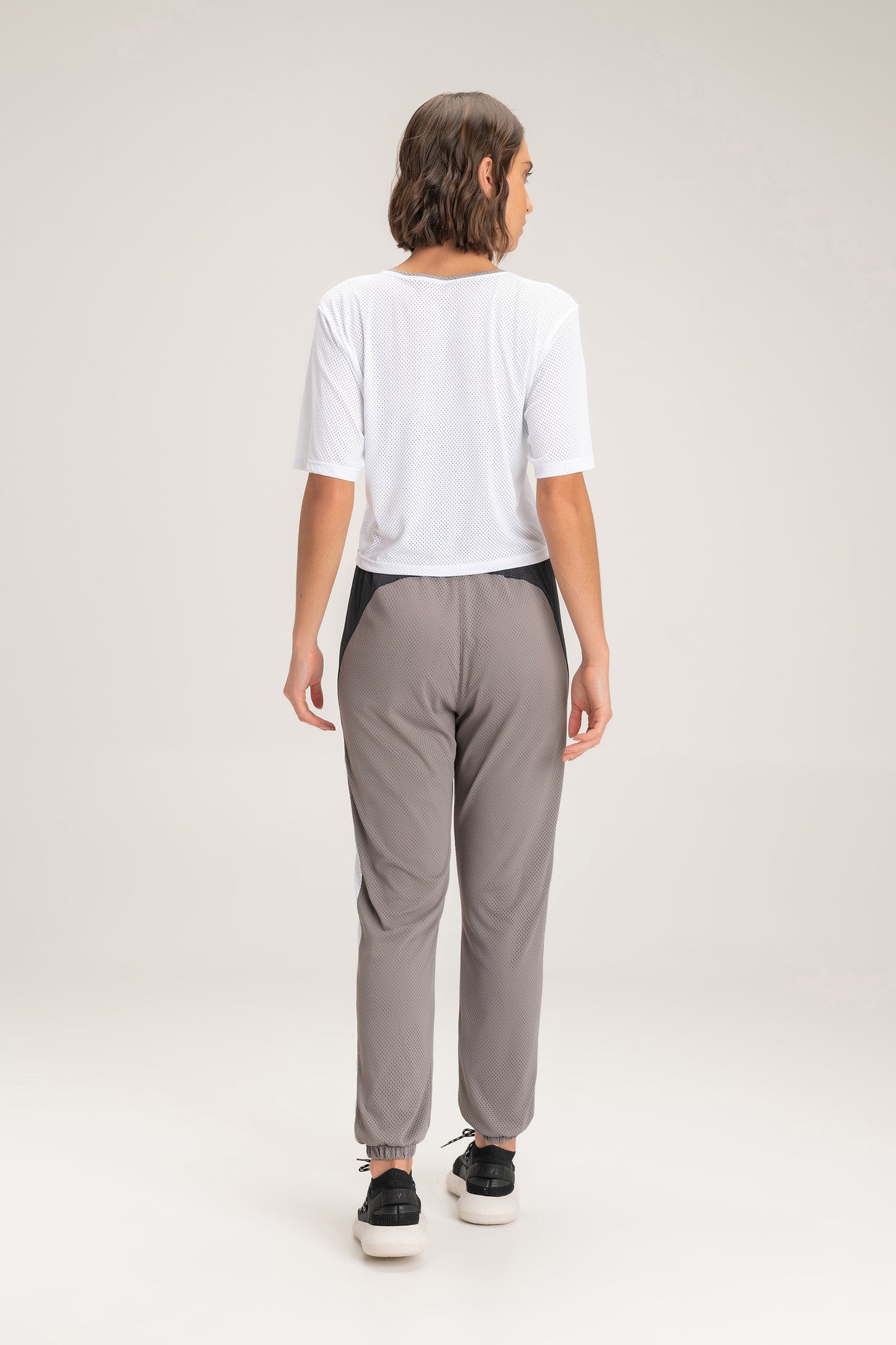 Net Cropped T-Shirt