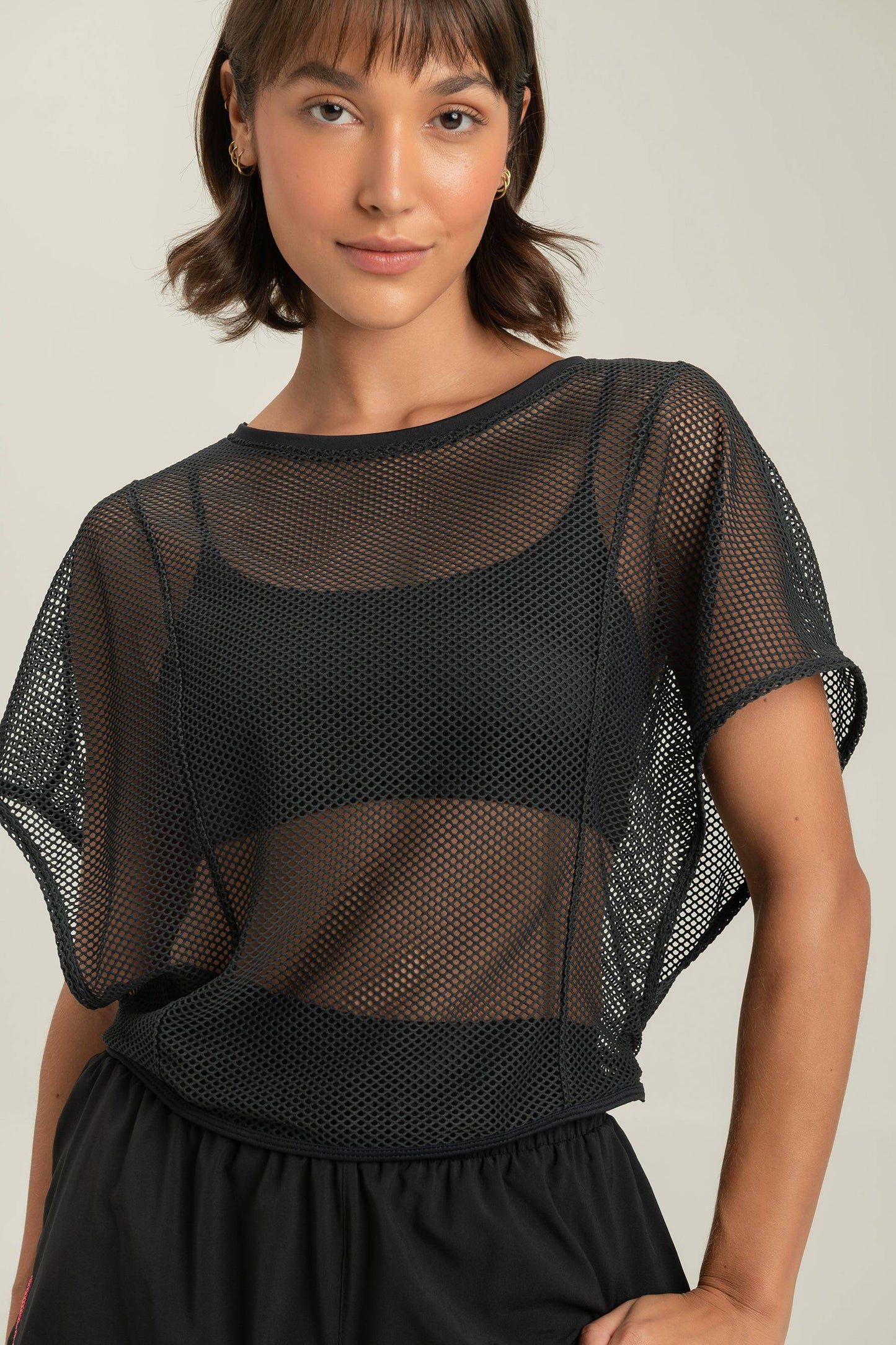 Net Crop Top