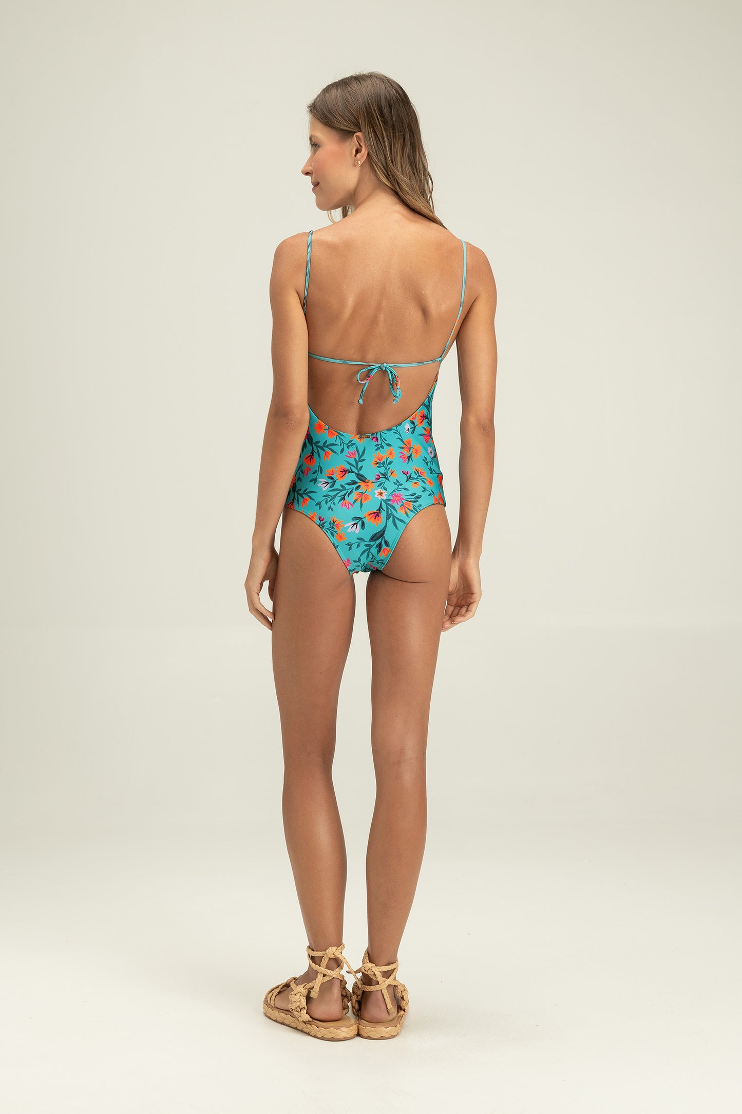 Field Bandeau One-Piece Swimsuit