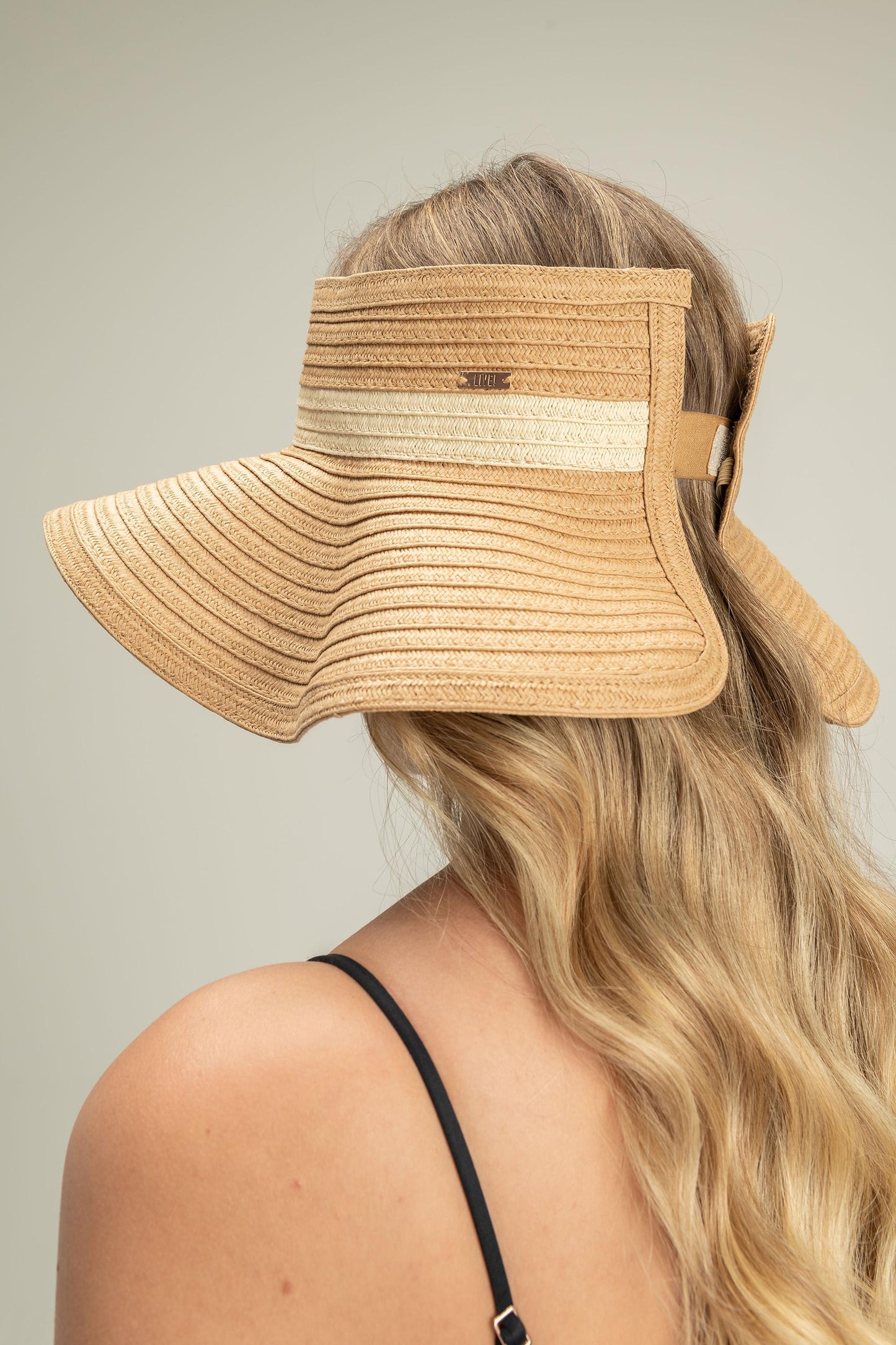 Tropical Straw Roll Hat