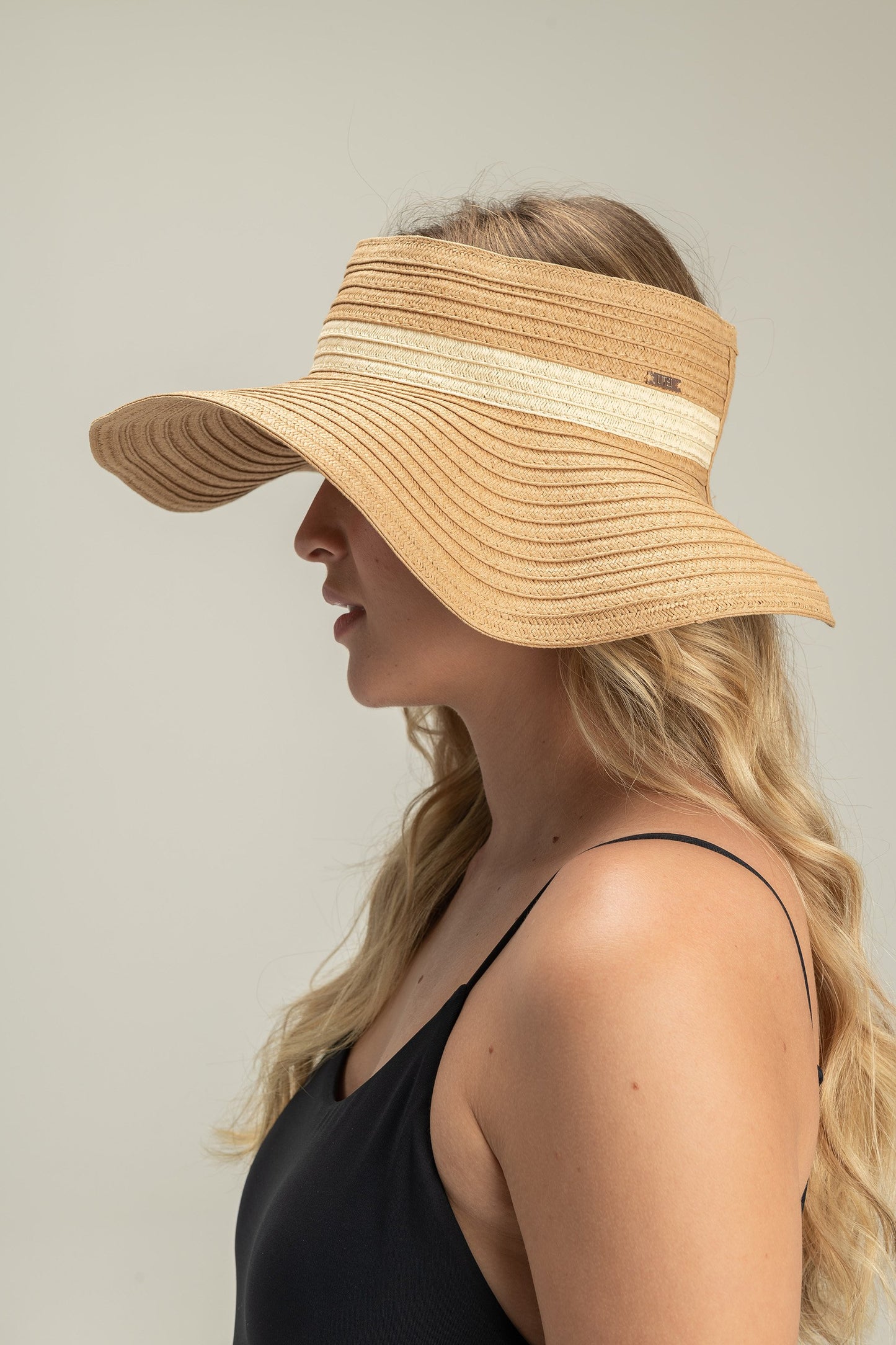 Tropical Straw Roll Hat