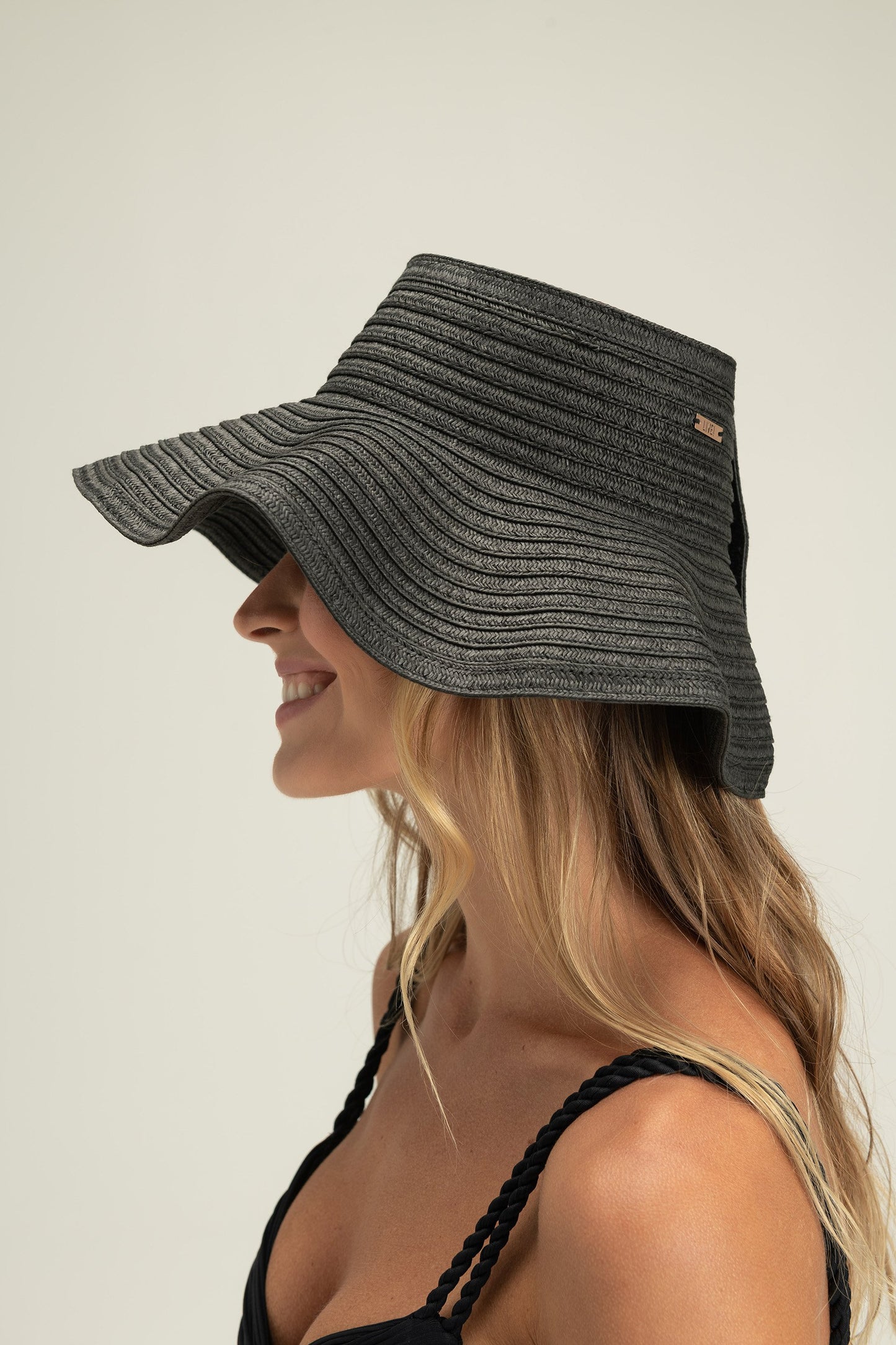 Tropical Straw Roll Hat