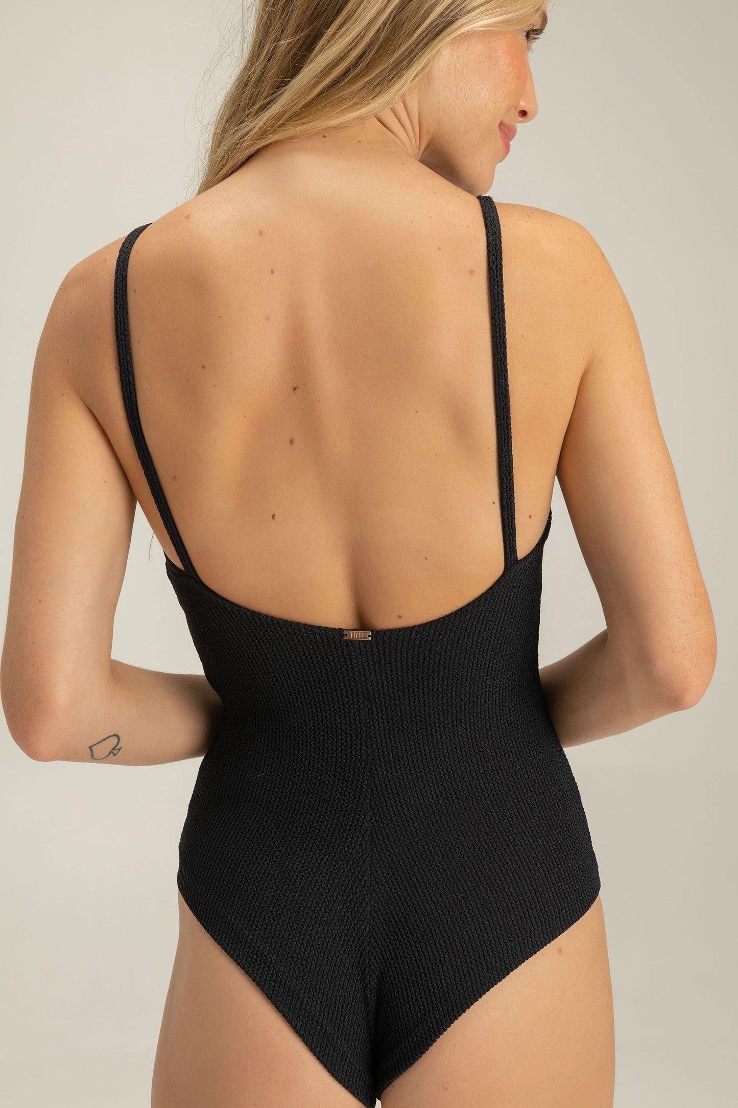 Rippling Band One-Piece Swimsuit